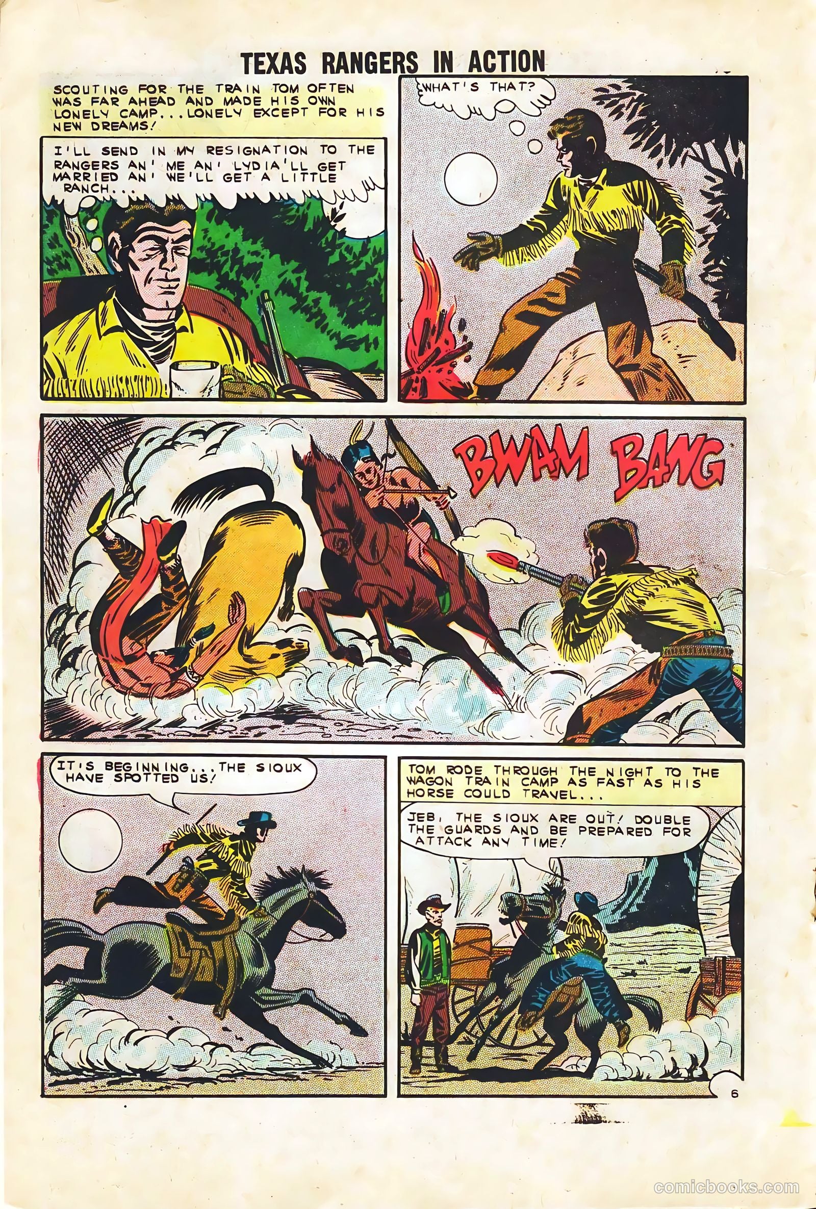 Texas Rangers in Action #40 (1963) — page 18 of 36