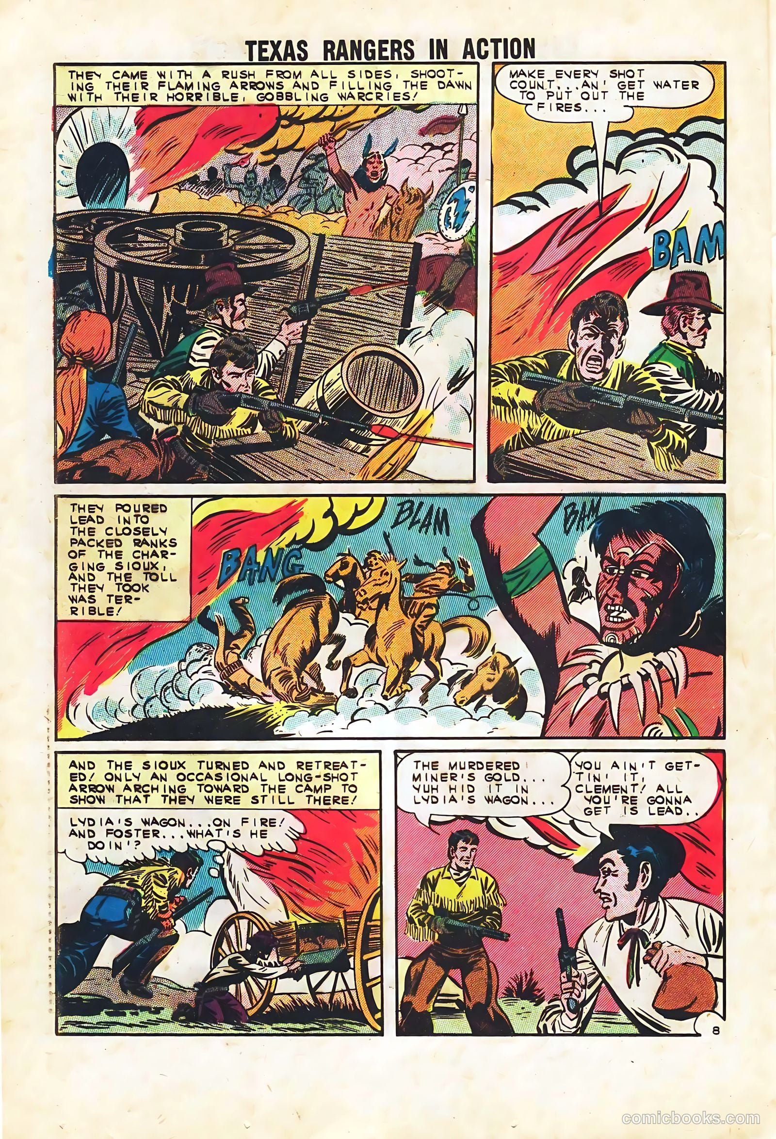 Texas Rangers in Action #40 (1963) — page 20 of 36