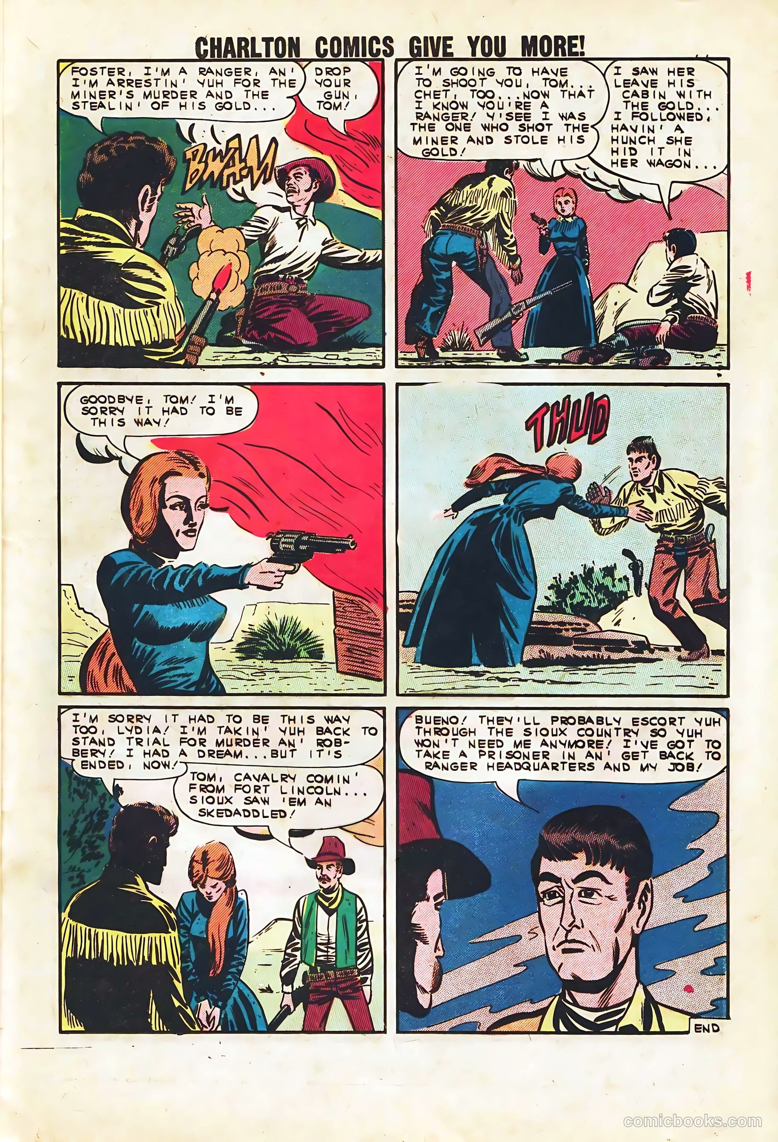 Texas Rangers in Action #40 (1963) — page 21 of 36