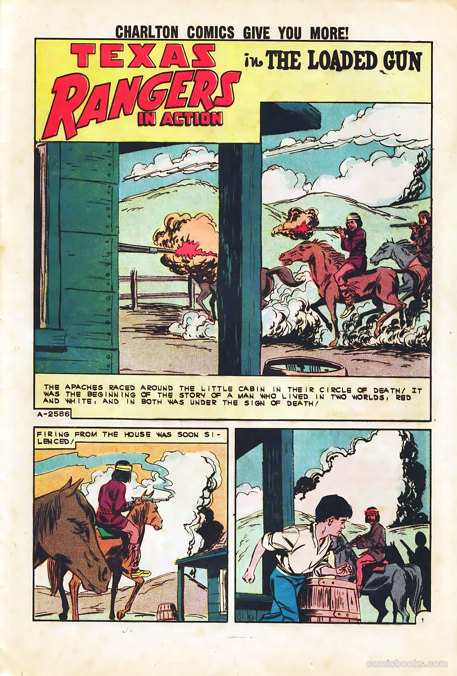 Texas Rangers in Action #40 (1963) — page 25 of 36