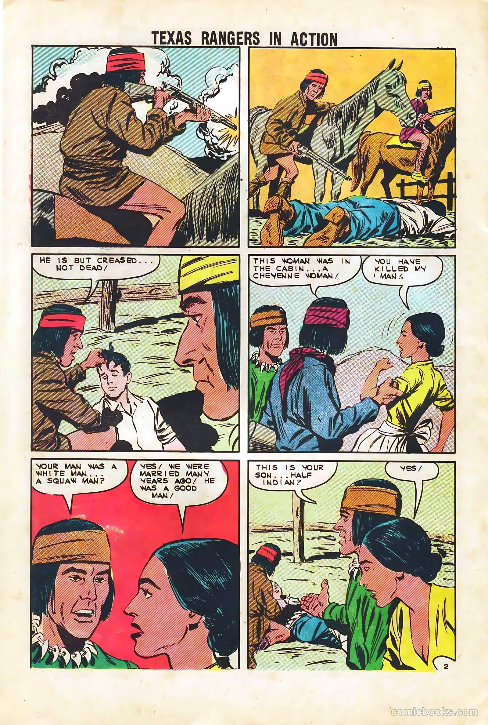 Texas Rangers in Action #40 (1963) — page 26 of 36