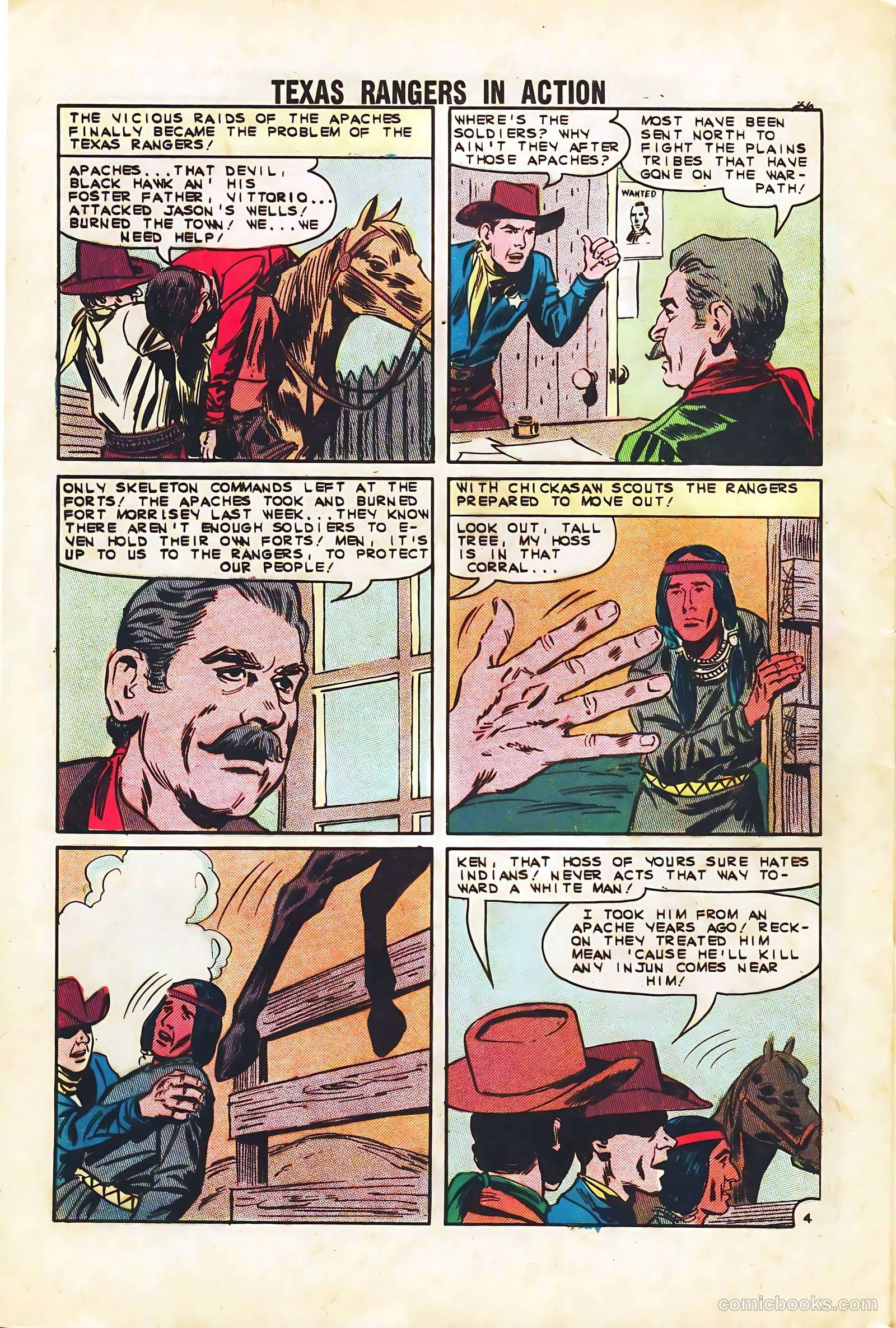 Texas Rangers in Action #40 (1963) — page 28 of 36