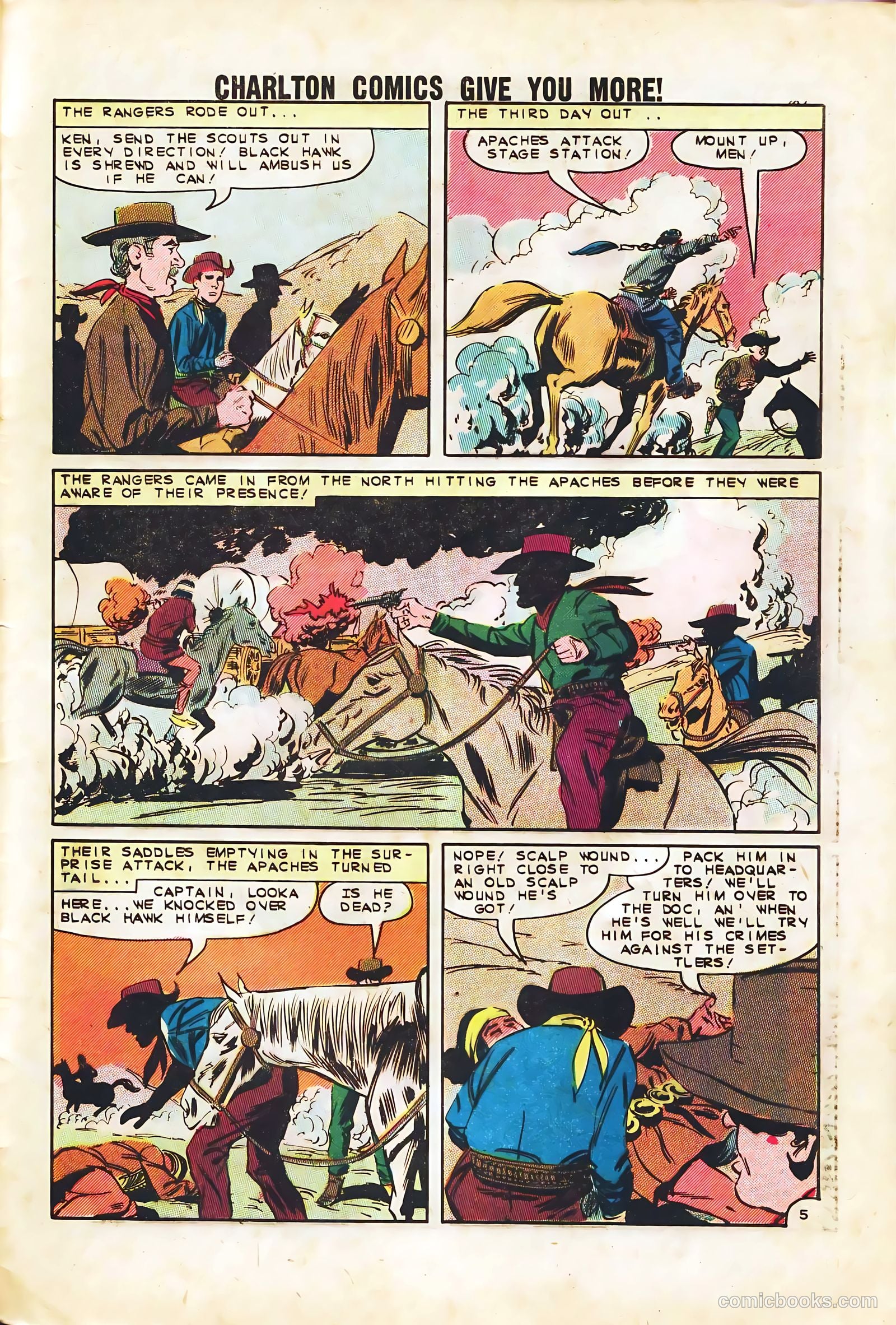Texas Rangers in Action #40 (1963) — page 29 of 36
