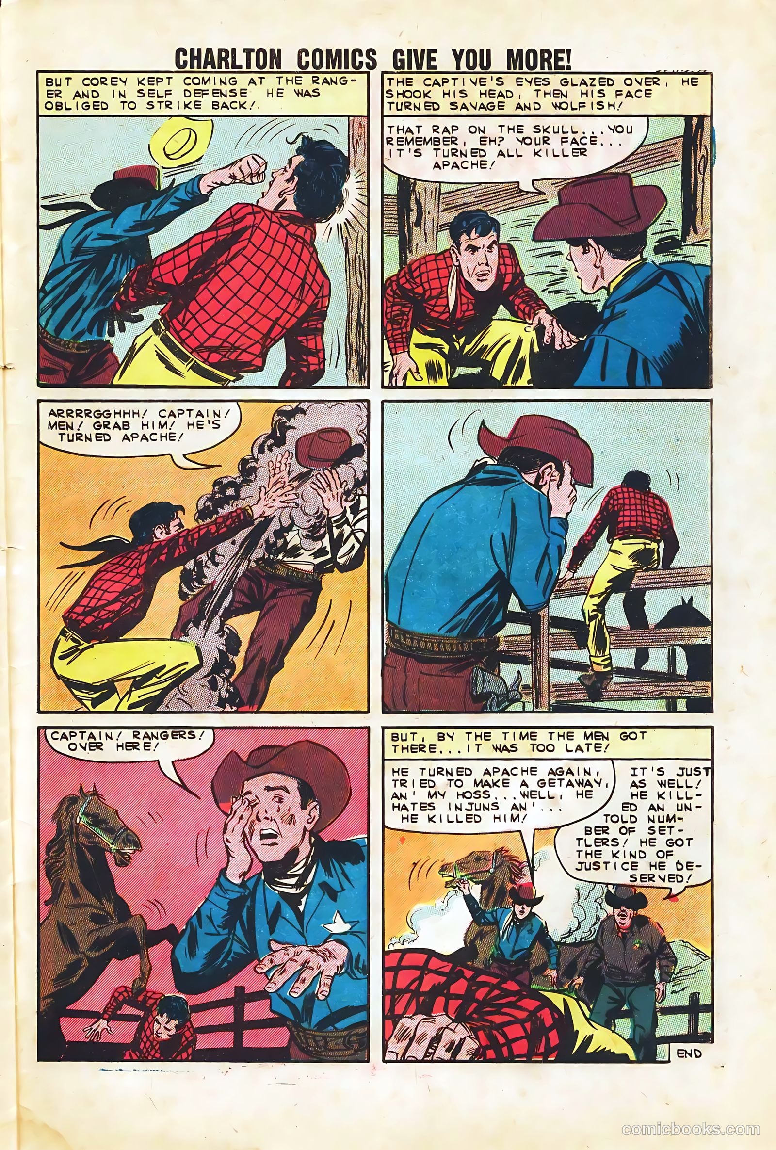 Texas Rangers in Action #40 (1963) — page 33 of 36