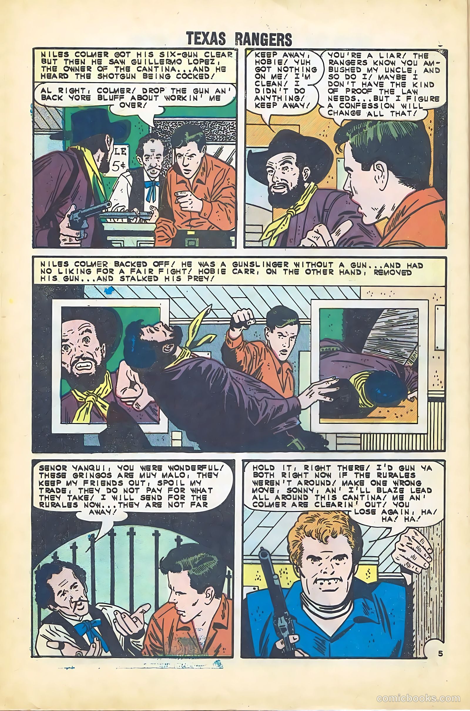 Texas Rangers in Action #42 (1963) — page 8 of 36