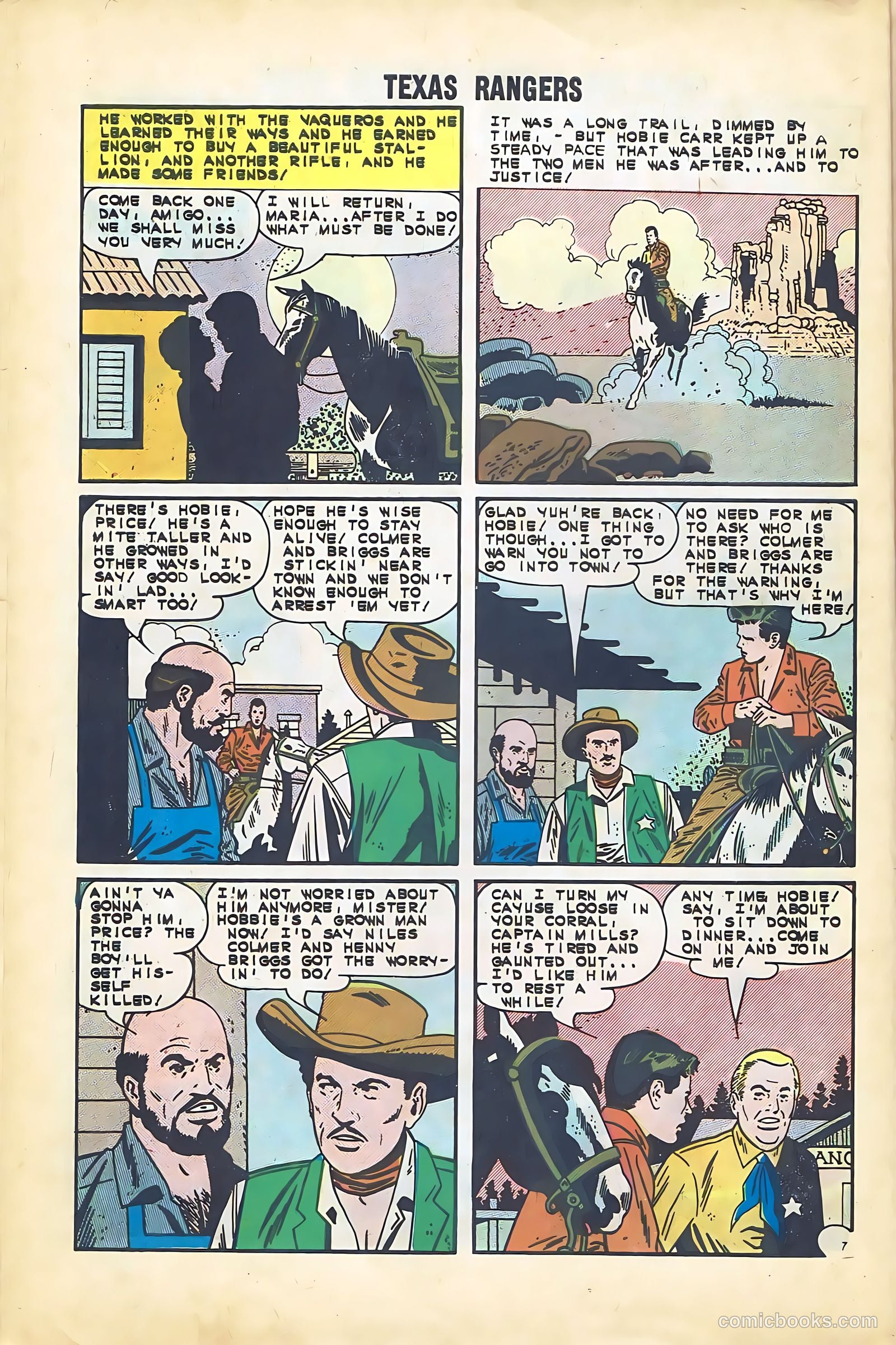 Texas Rangers in Action #42 (1963) — page 10 of 36