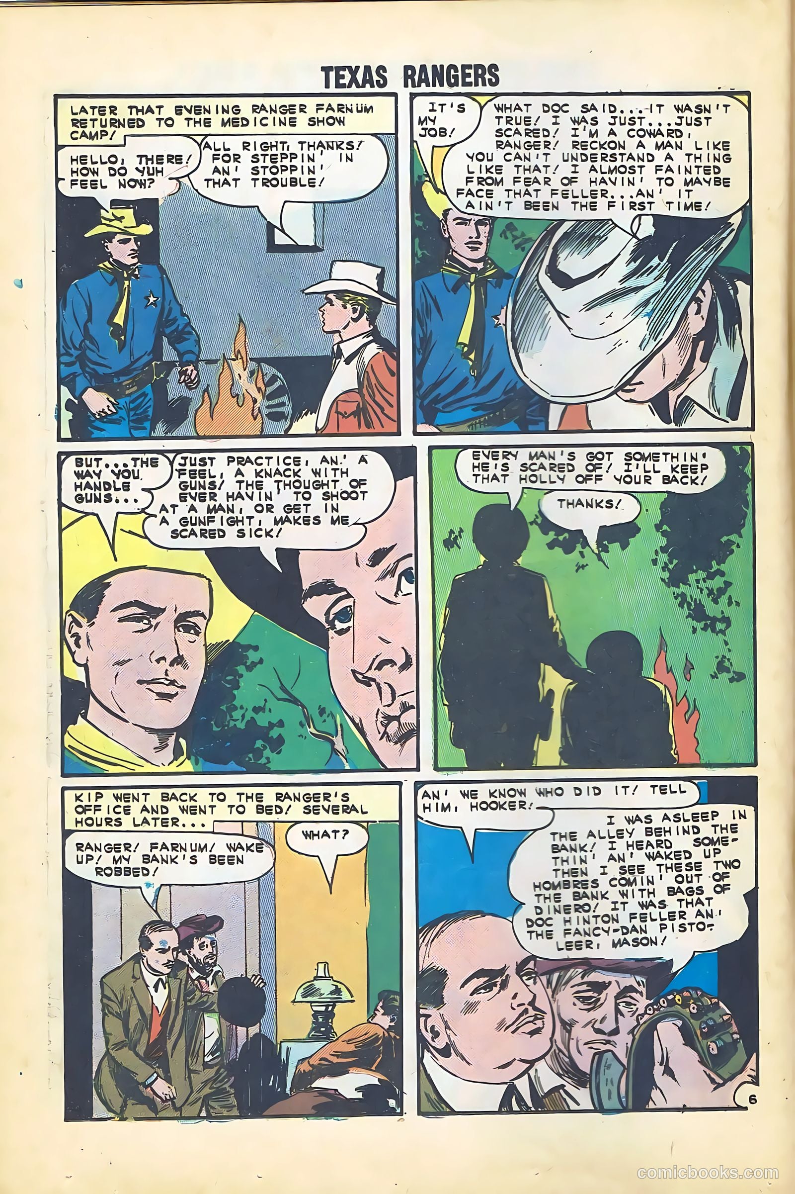 Texas Rangers in Action #42 (1963) — page 20 of 36