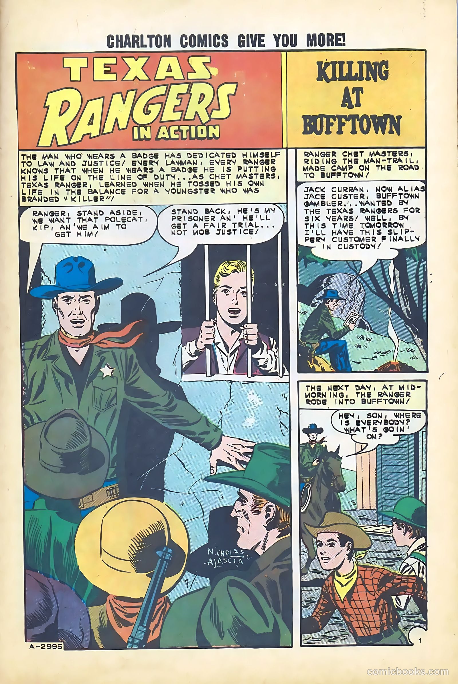 Texas Rangers in Action #42 (1963) — page 27 of 36