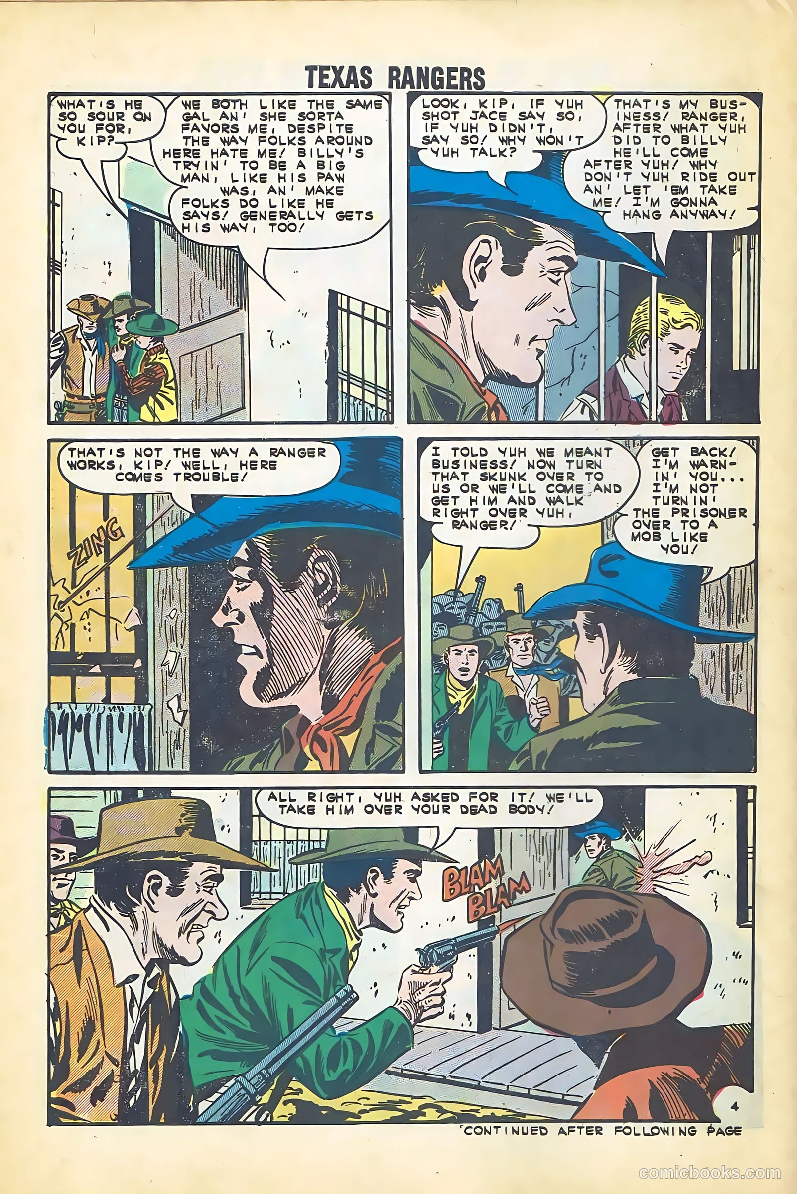 Texas Rangers in Action #42 (1963) — page 30 of 36