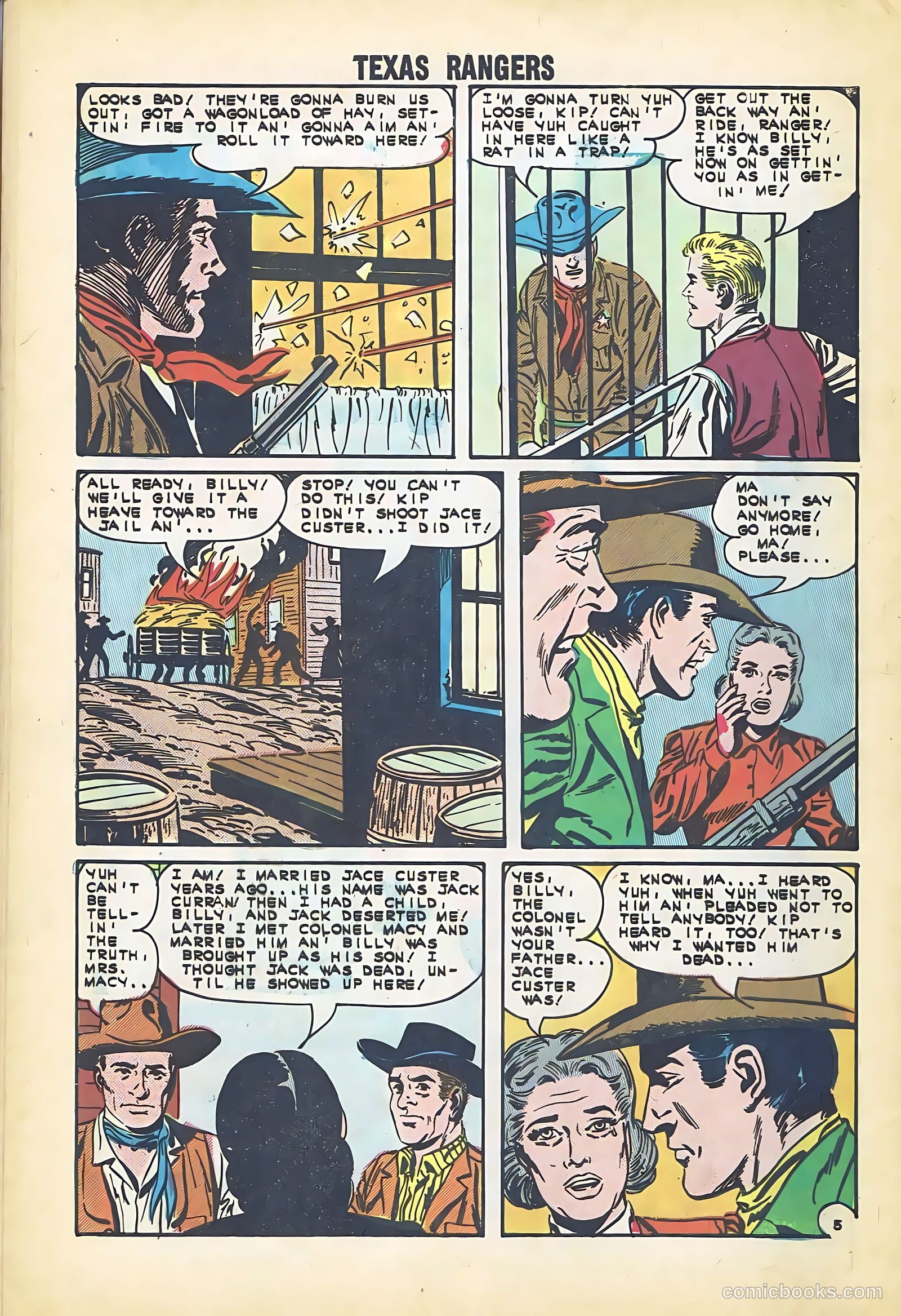 Texas Rangers in Action #42 (1963) — page 32 of 36