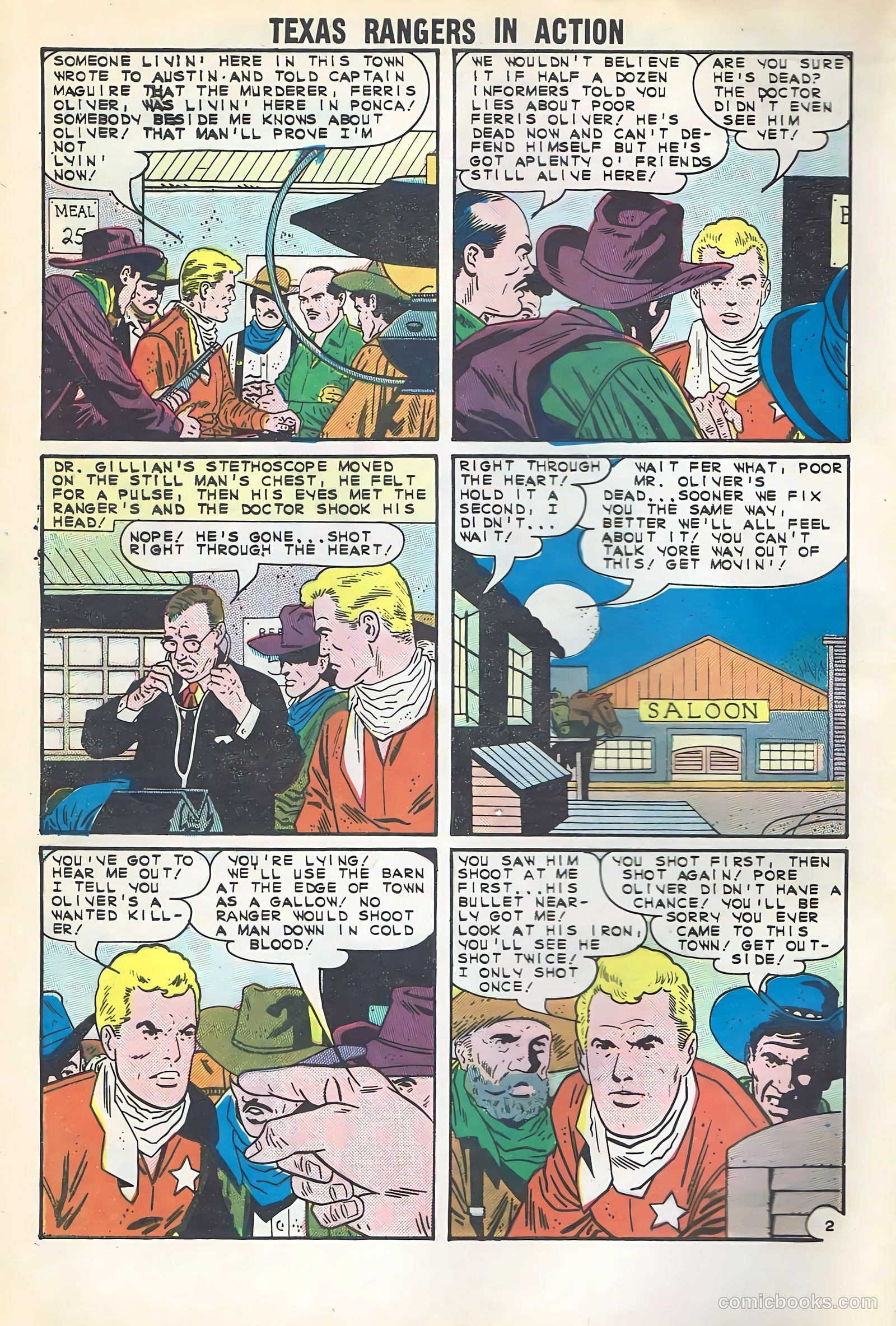 Texas Rangers in Action #43 (1964) — page 4 of 36