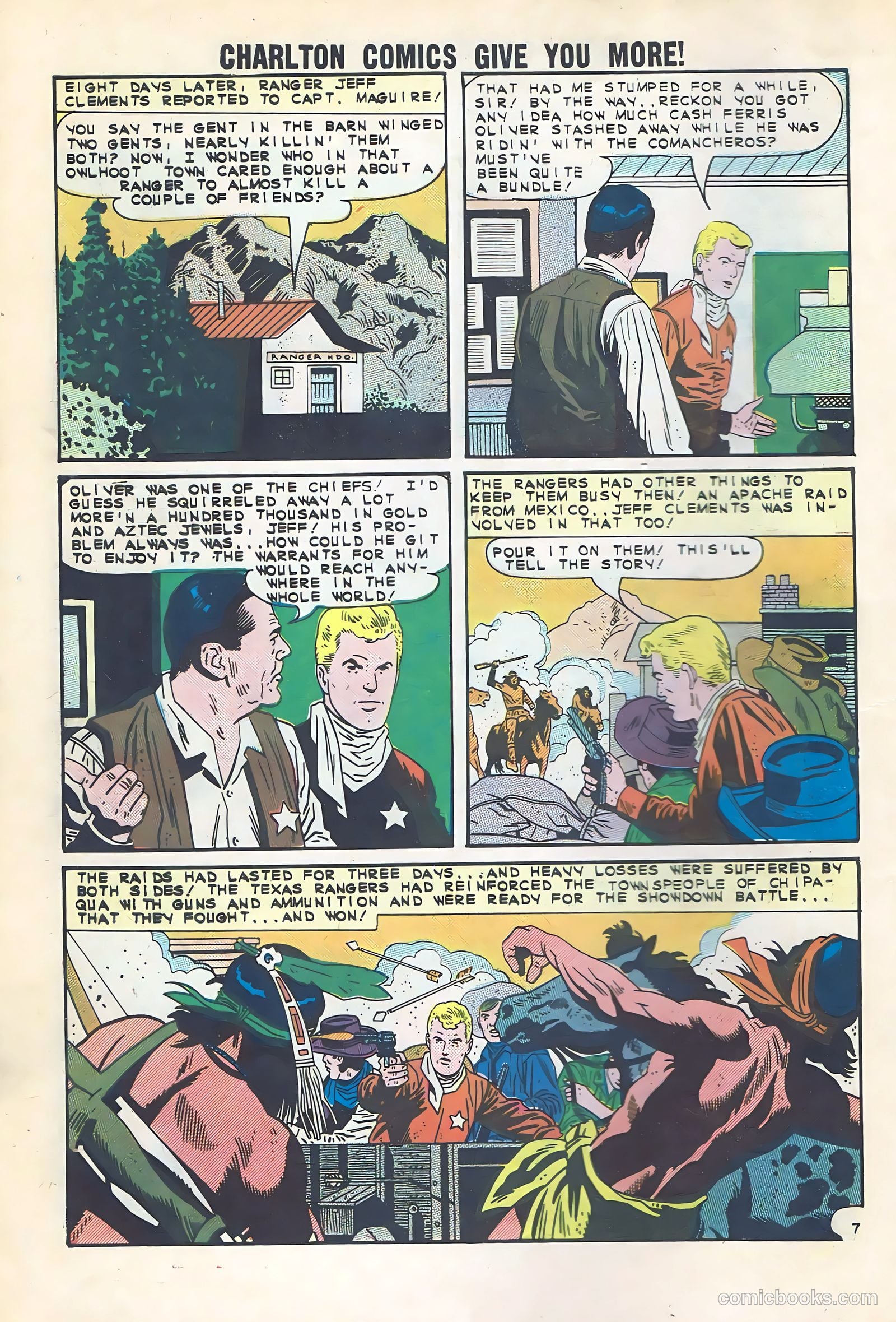 Texas Rangers in Action #43 (1964) — page 10 of 36