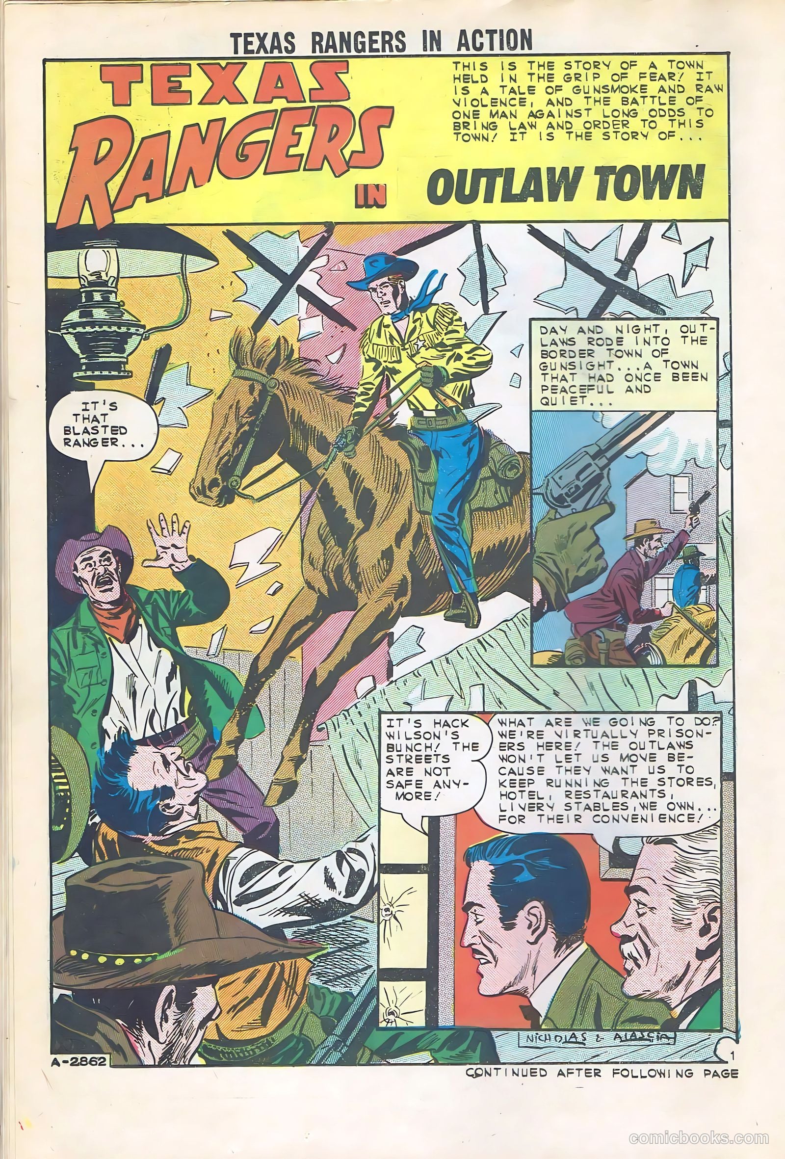 Texas Rangers in Action #43 (1964) — page 14 of 36