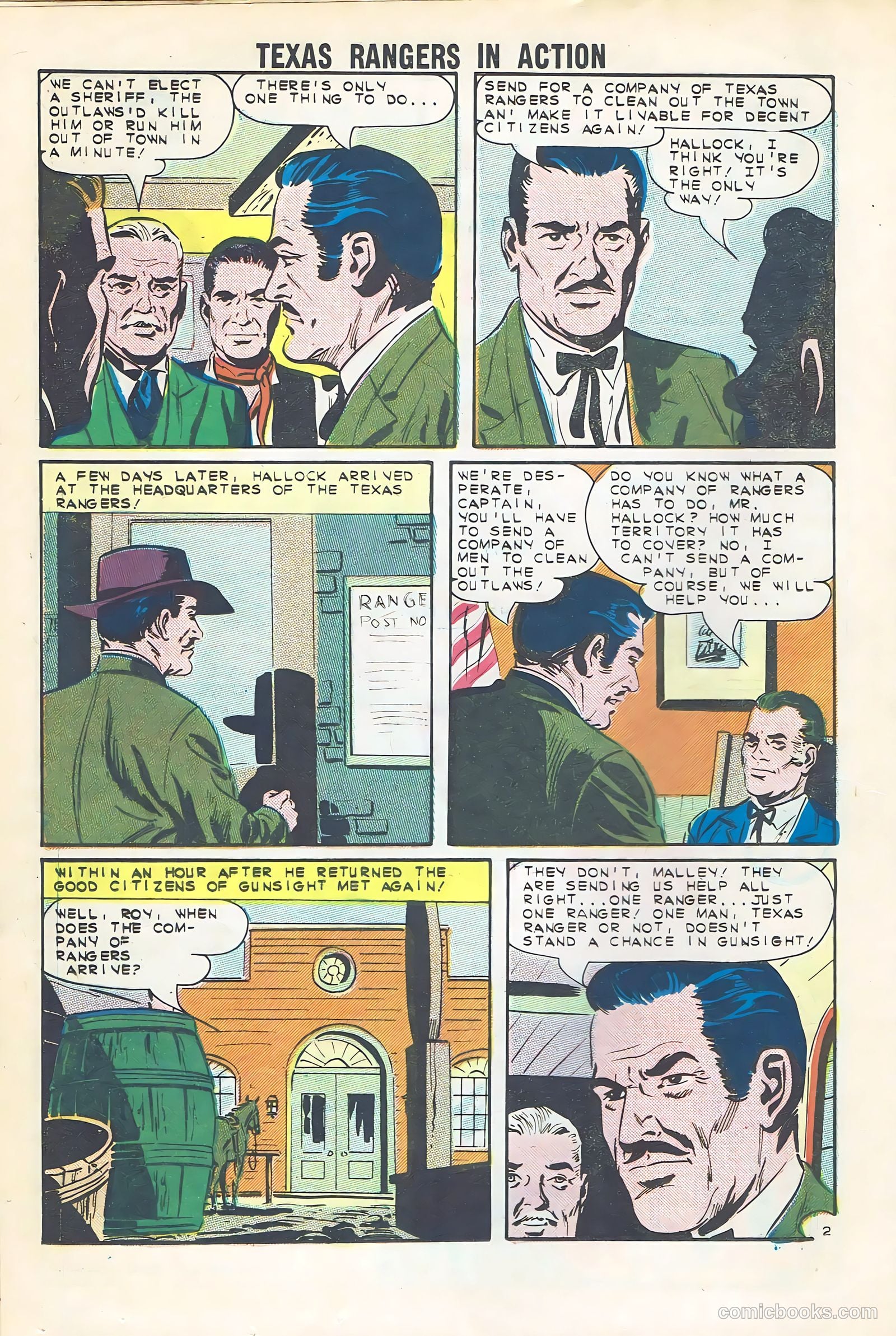 Texas Rangers in Action #43 (1964) — page 16 of 36