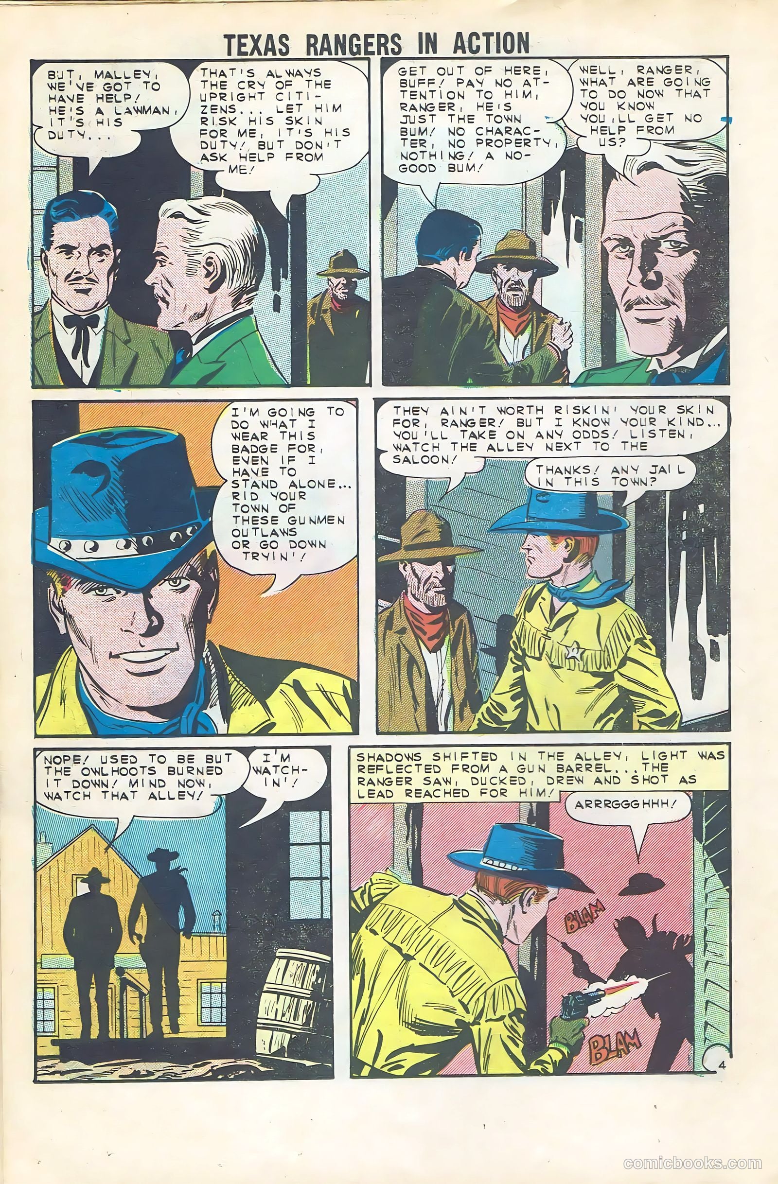 Texas Rangers in Action #43 (1964) — page 18 of 36