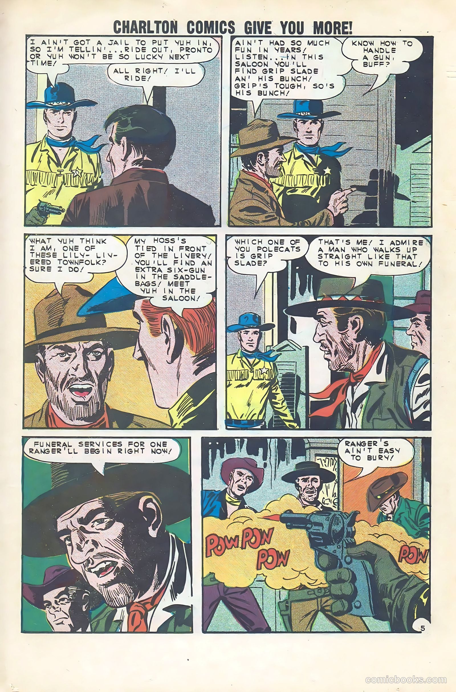 Texas Rangers in Action #43 (1964) — page 19 of 36