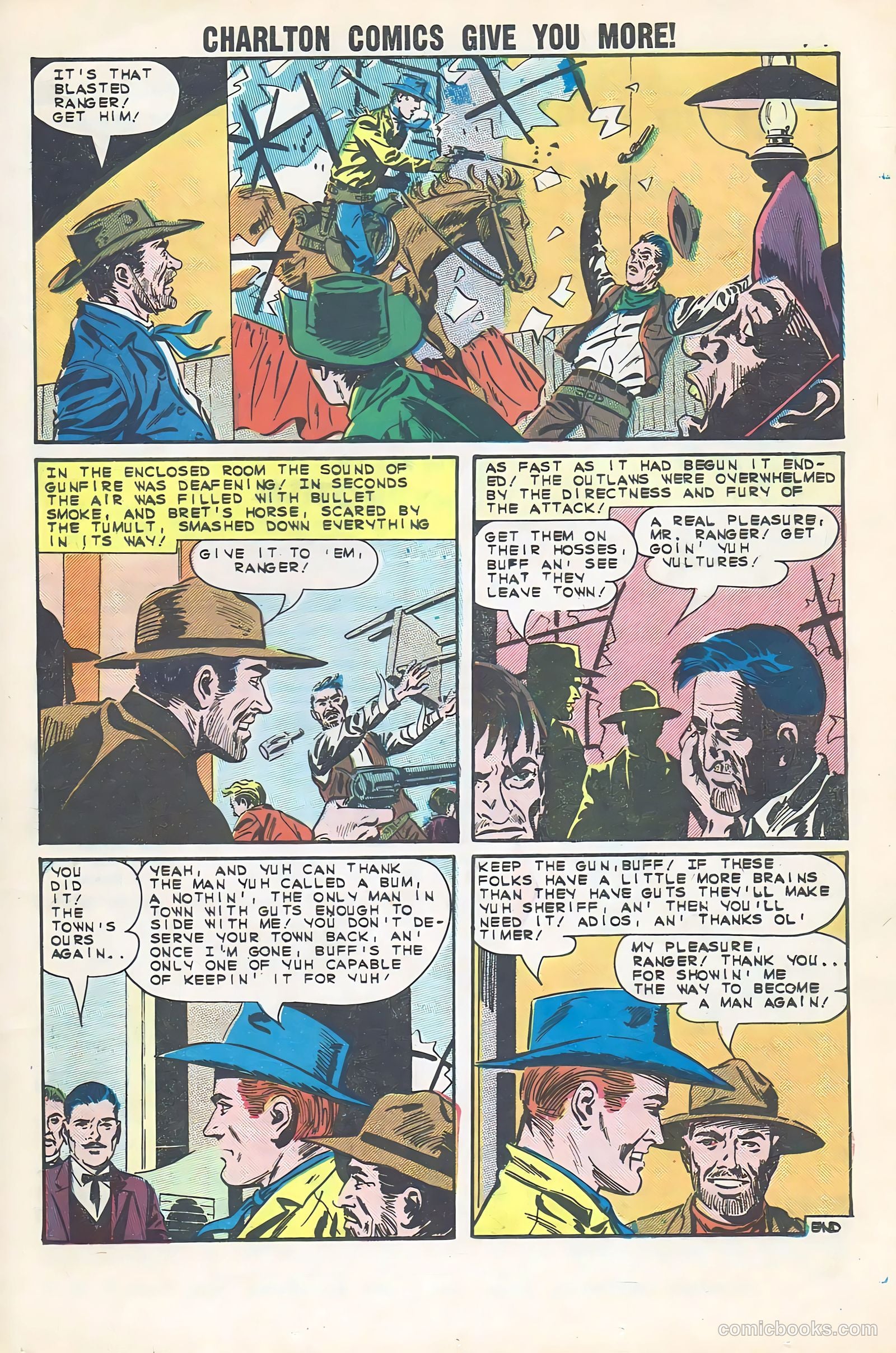 Texas Rangers in Action #43 (1964) — page 21 of 36