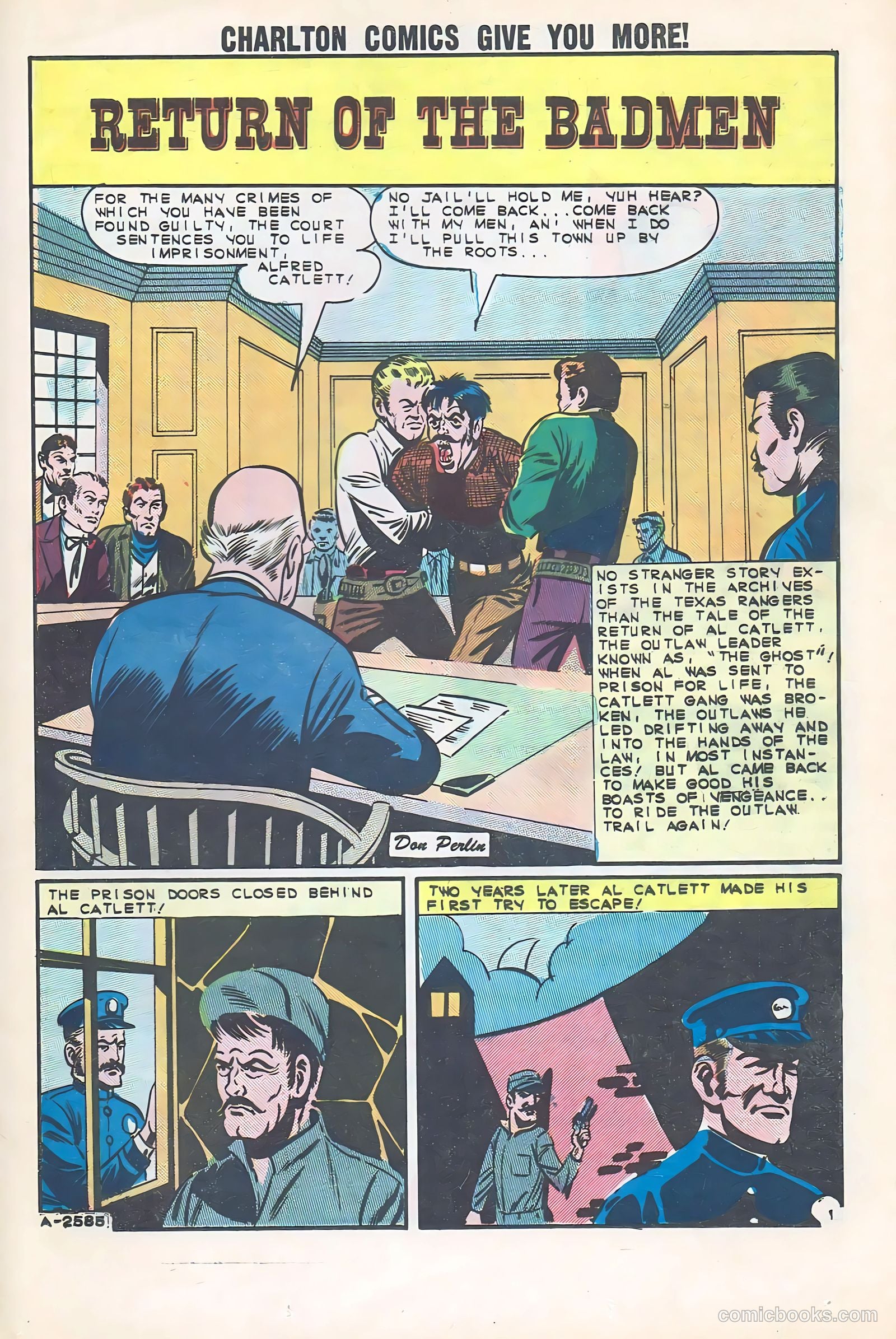 Texas Rangers in Action #43 (1964) — page 25 of 36