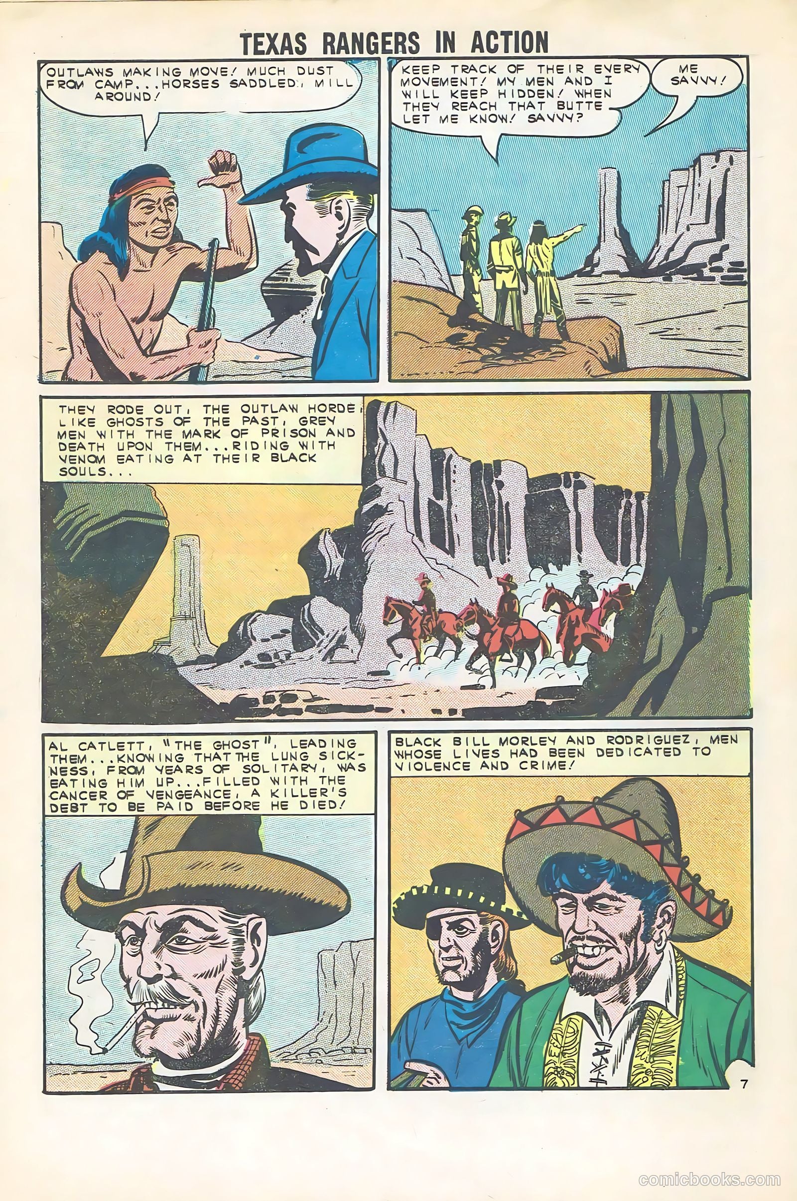 Texas Rangers in Action #43 (1964) — page 32 of 36