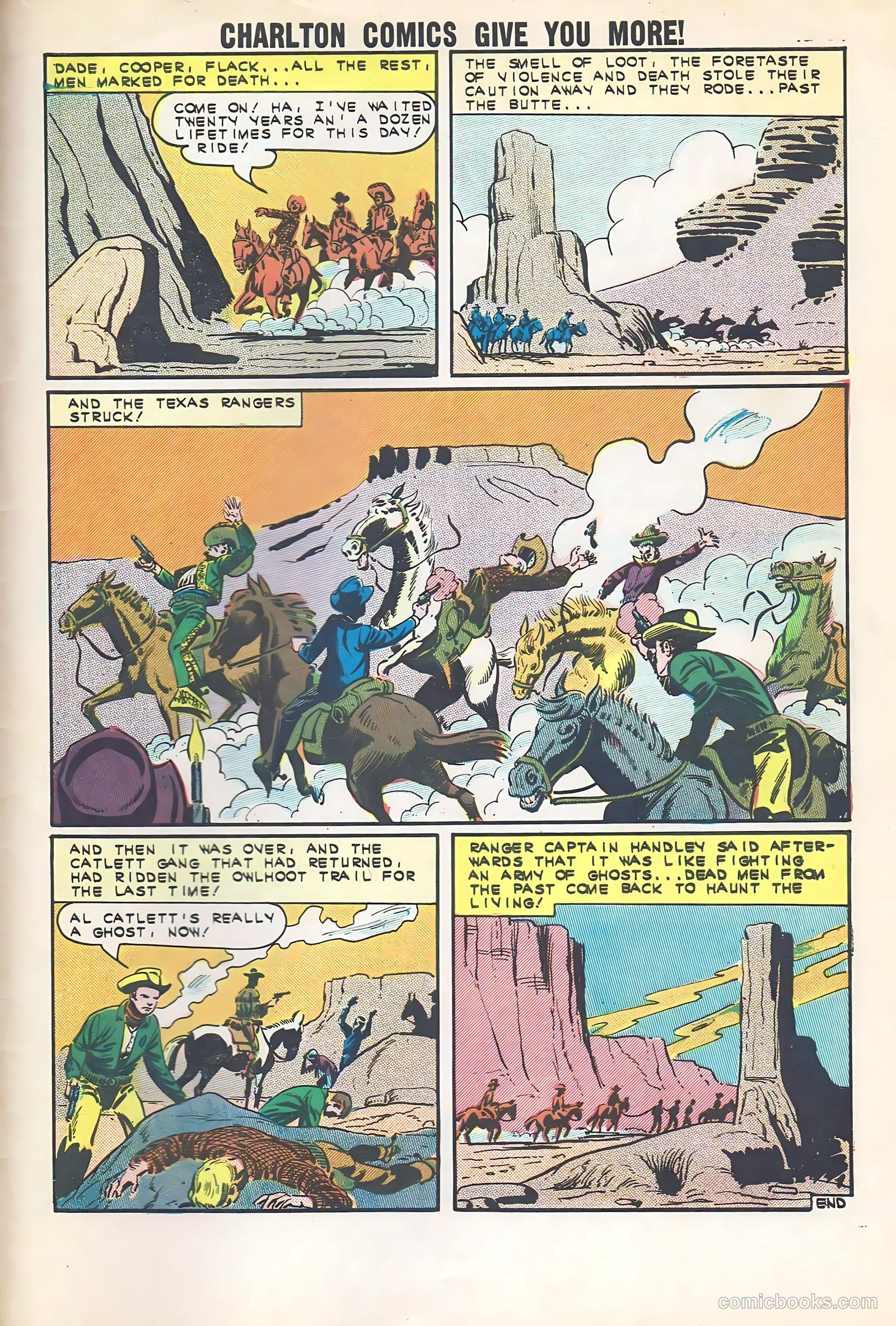 Texas Rangers in Action #43 (1964) — page 33 of 36