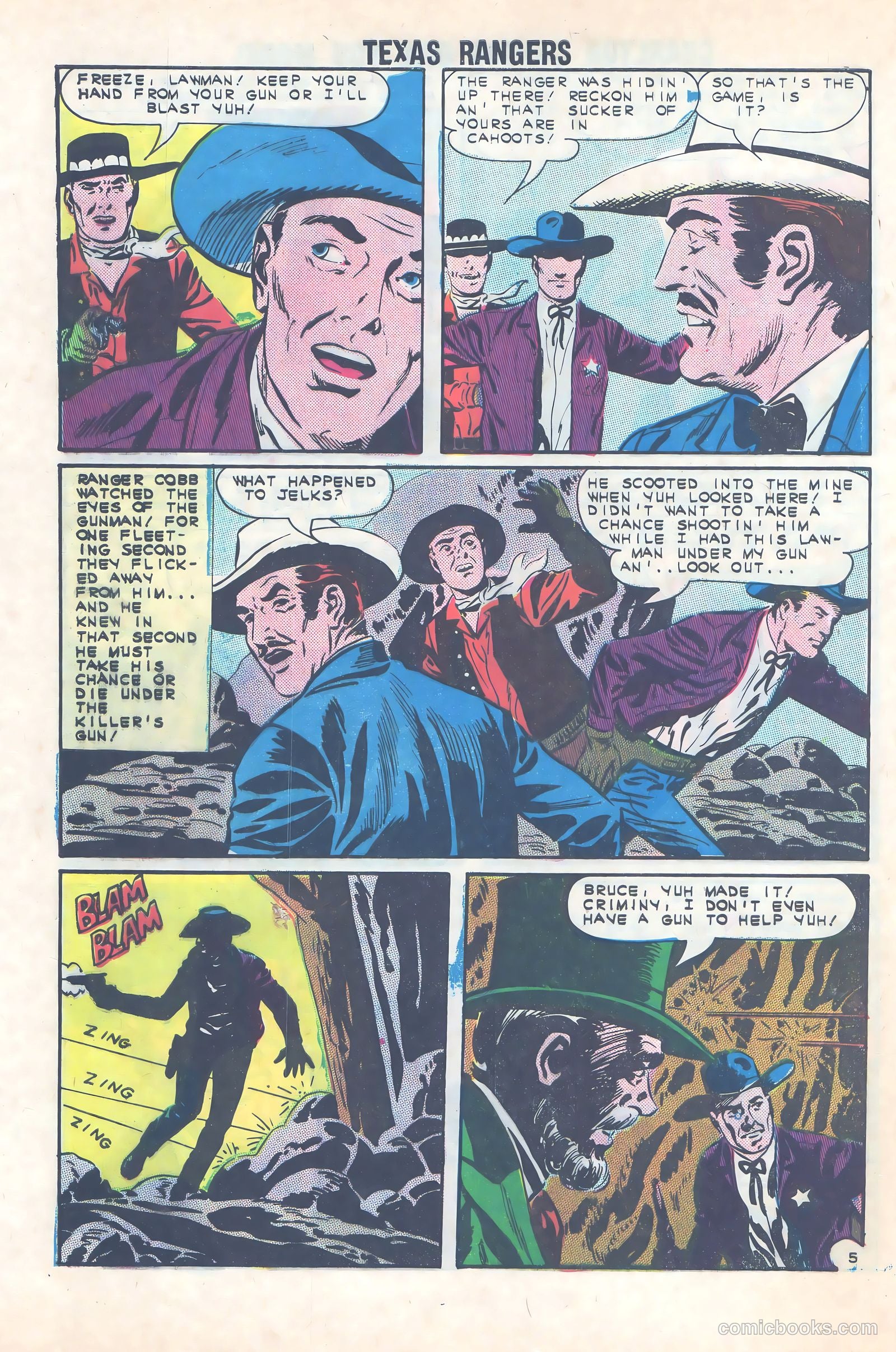 Texas Rangers in Action #44 (1964) — page 8 of 36