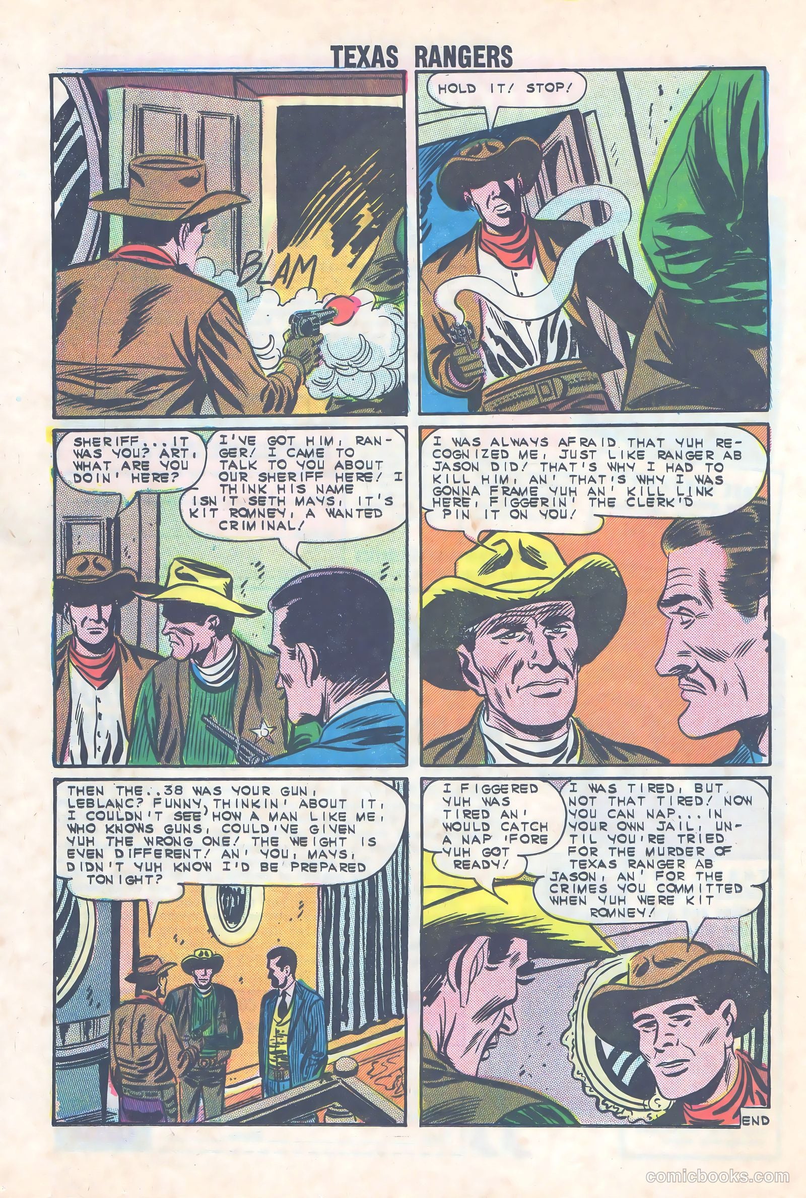 Texas Rangers in Action #44 (1964) — page 16 of 36