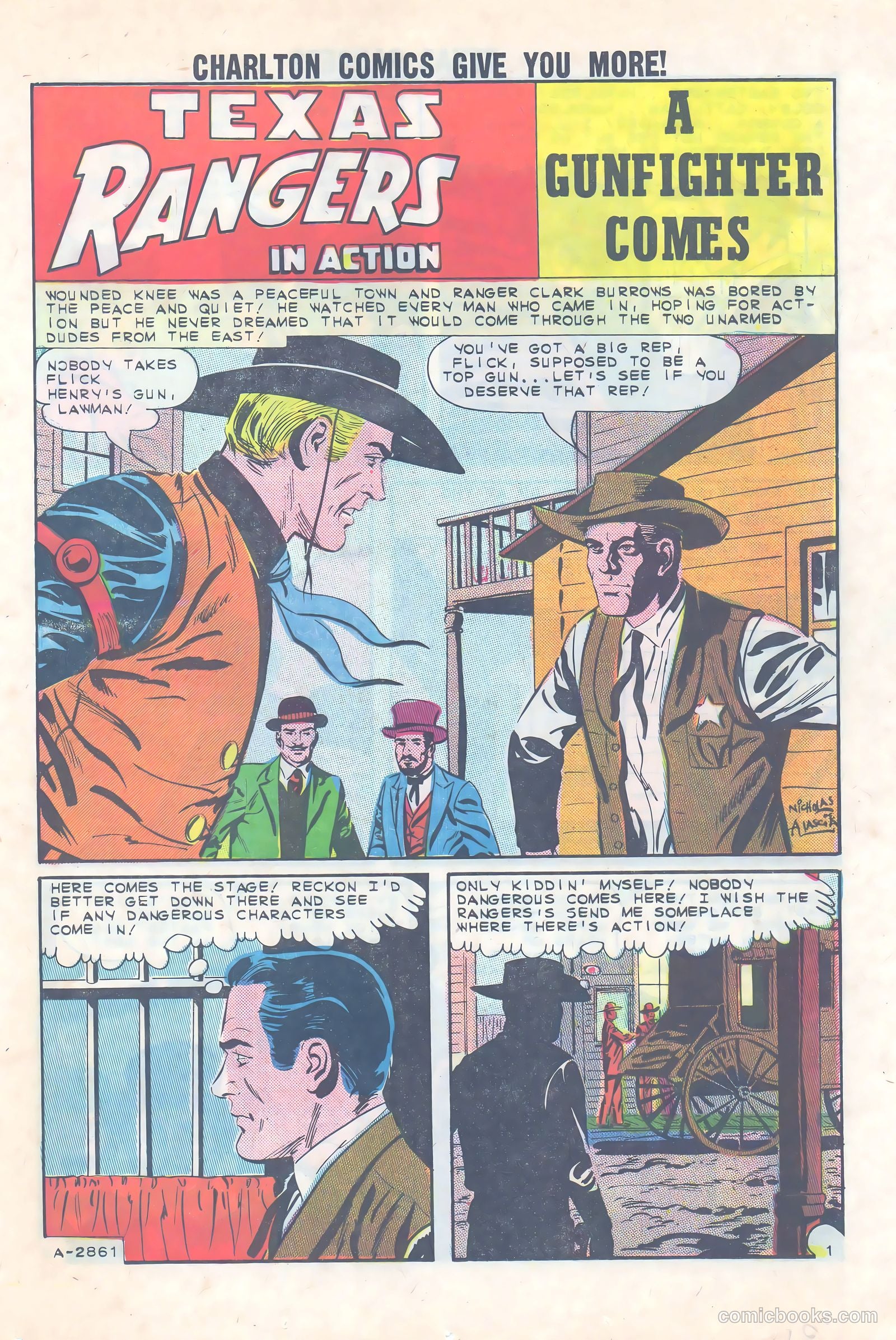 Texas Rangers in Action #44 (1964) — page 19 of 36