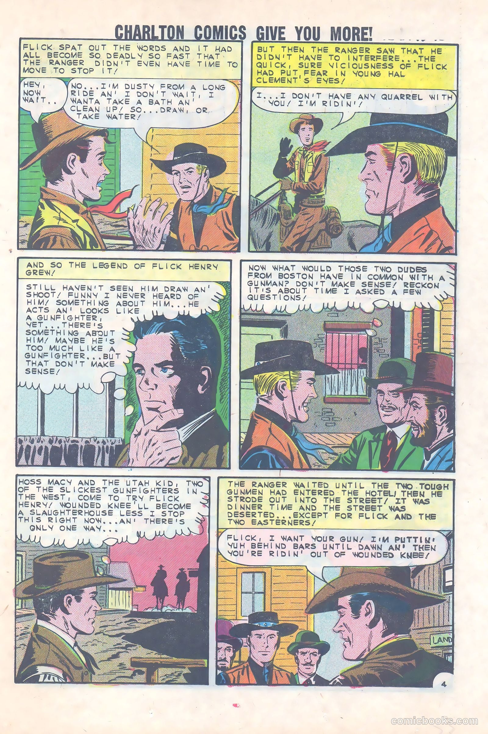 Texas Rangers in Action #44 (1964) — page 23 of 36