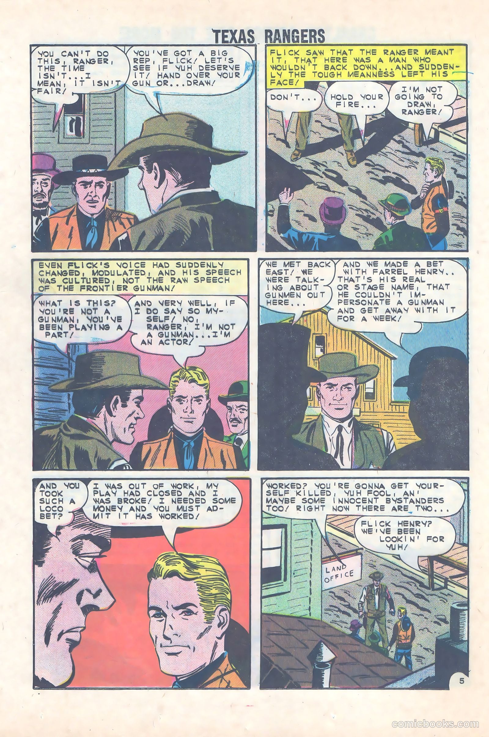Texas Rangers in Action #44 (1964) — page 24 of 36