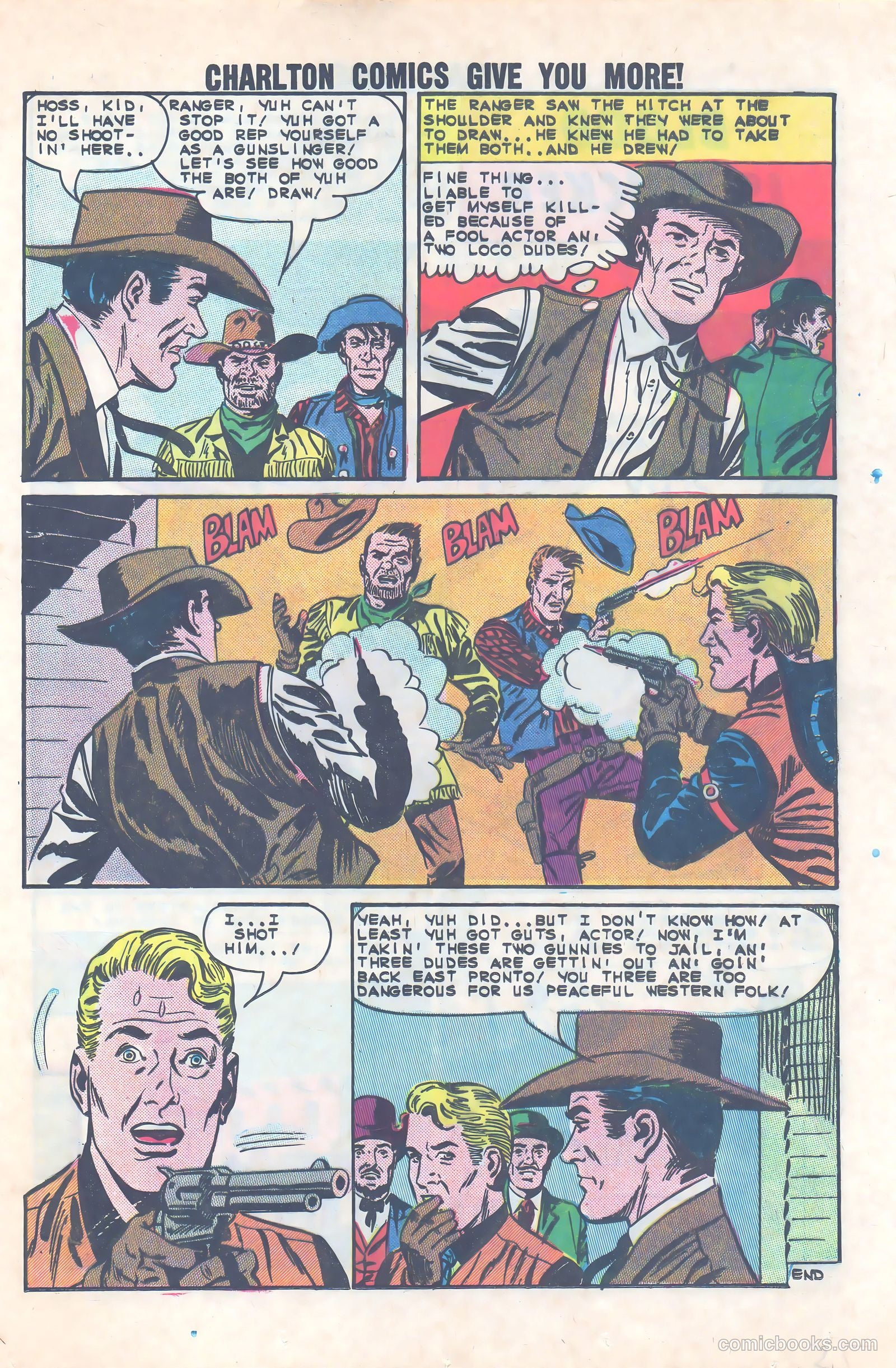 Texas Rangers in Action #44 (1964) — page 25 of 36