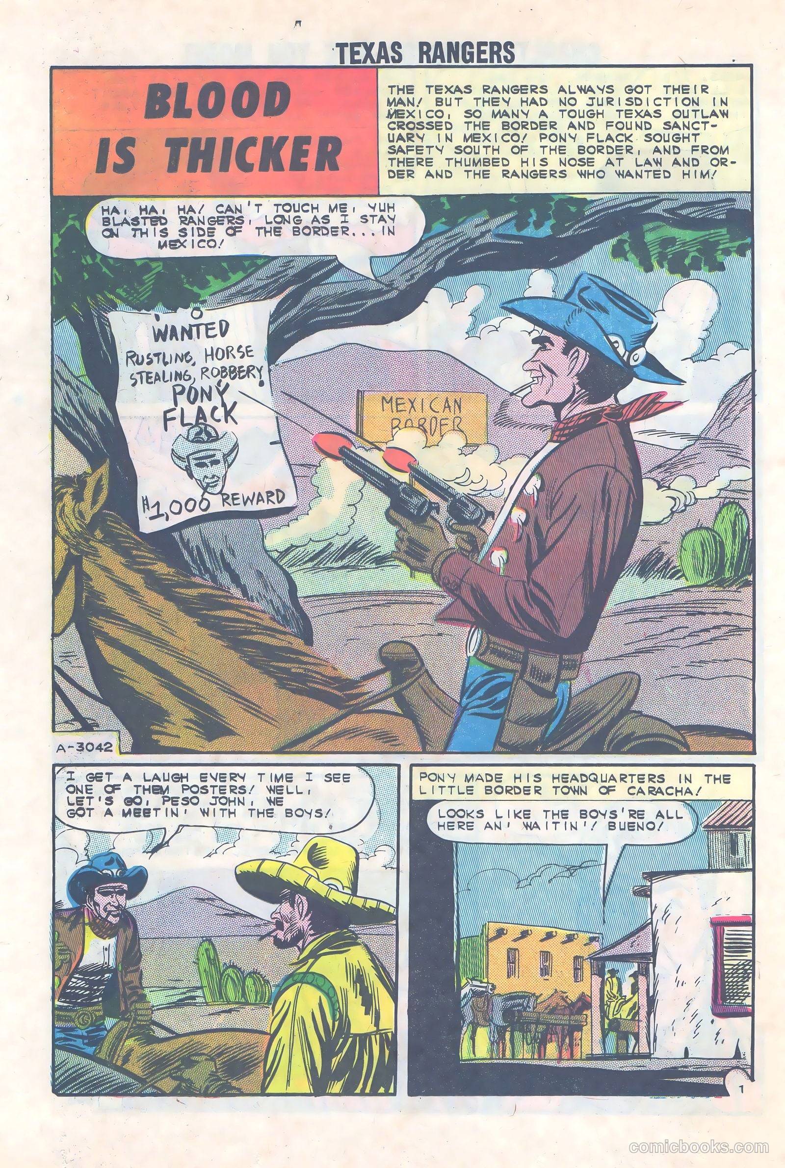 Texas Rangers in Action #44 (1964) — page 26 of 36