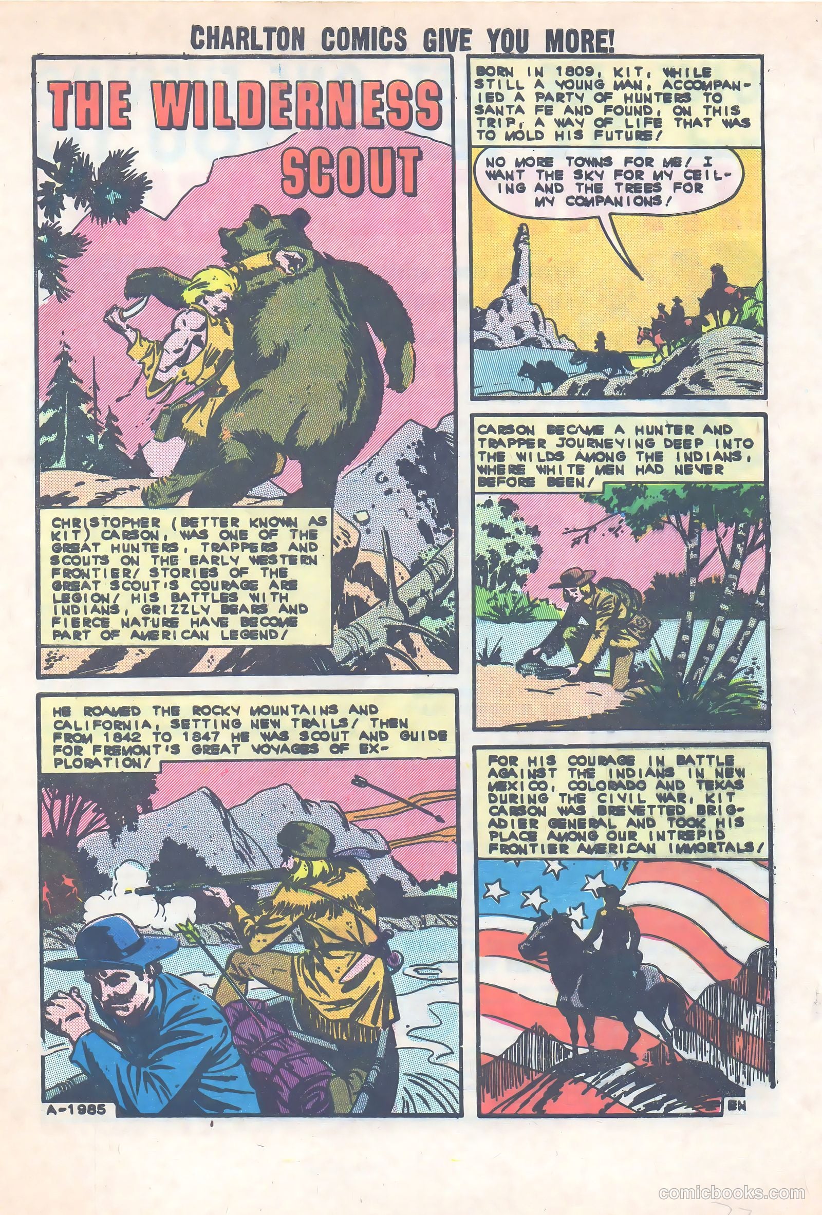 Texas Rangers in Action #44 (1964) — page 33 of 36