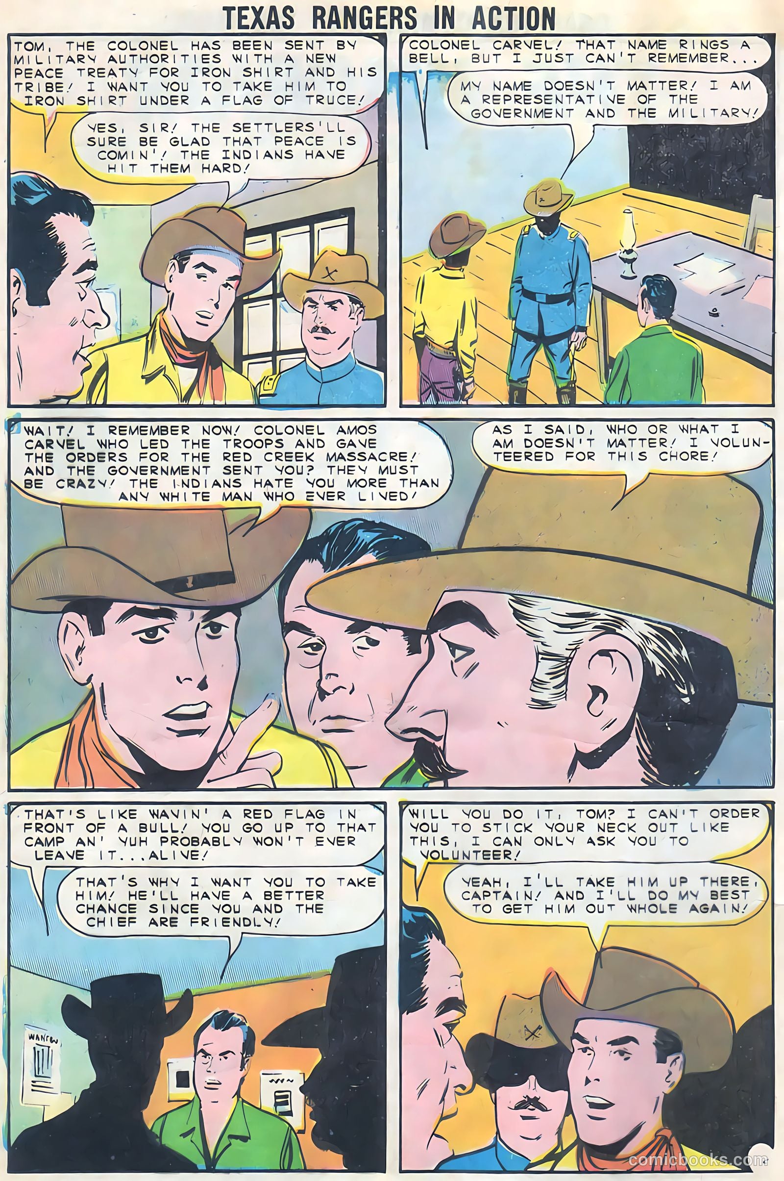 Texas Rangers in Action #45 (1964) — page 4 of 36