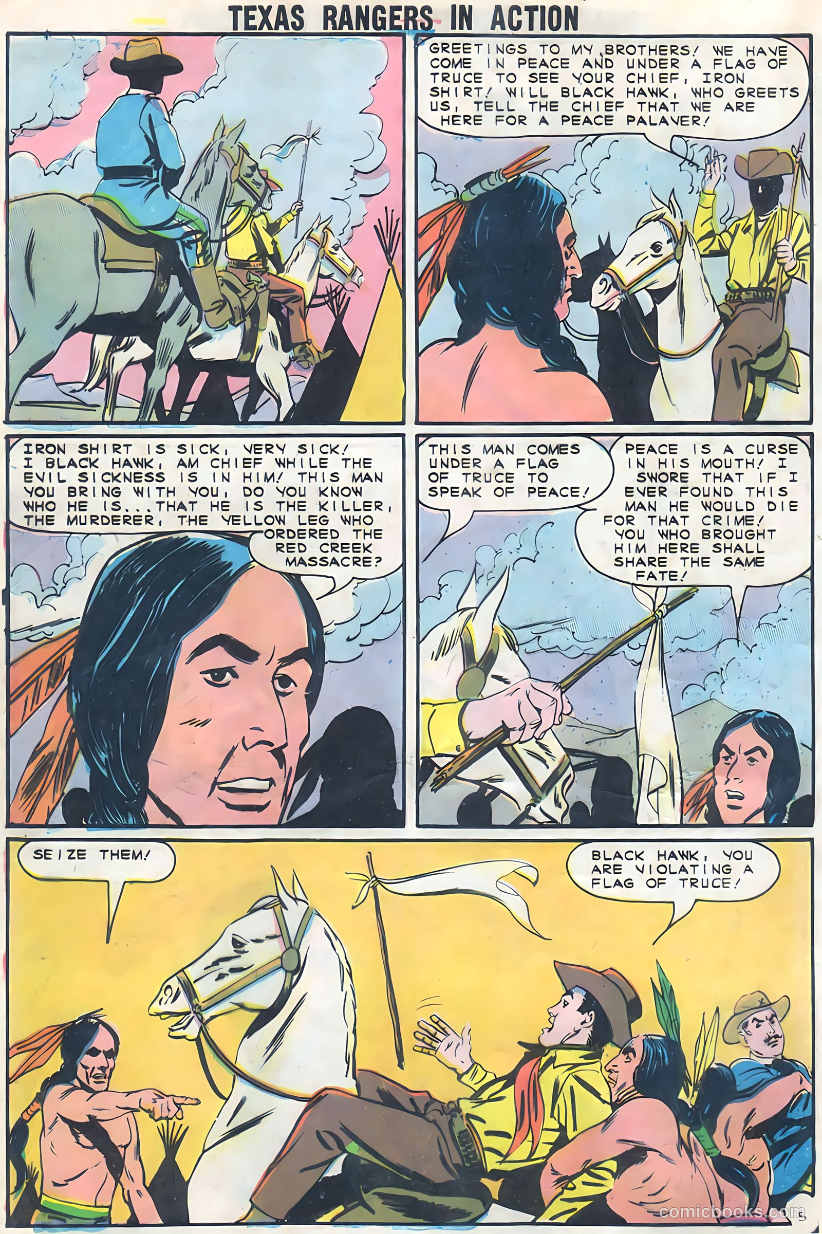 Texas Rangers in Action #45 (1964) — page 8 of 36