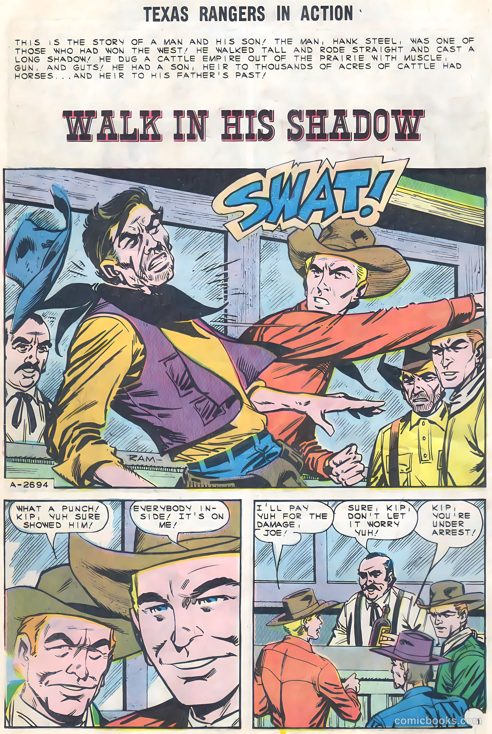 Texas Rangers in Action #45 (1964) — page 12 of 36