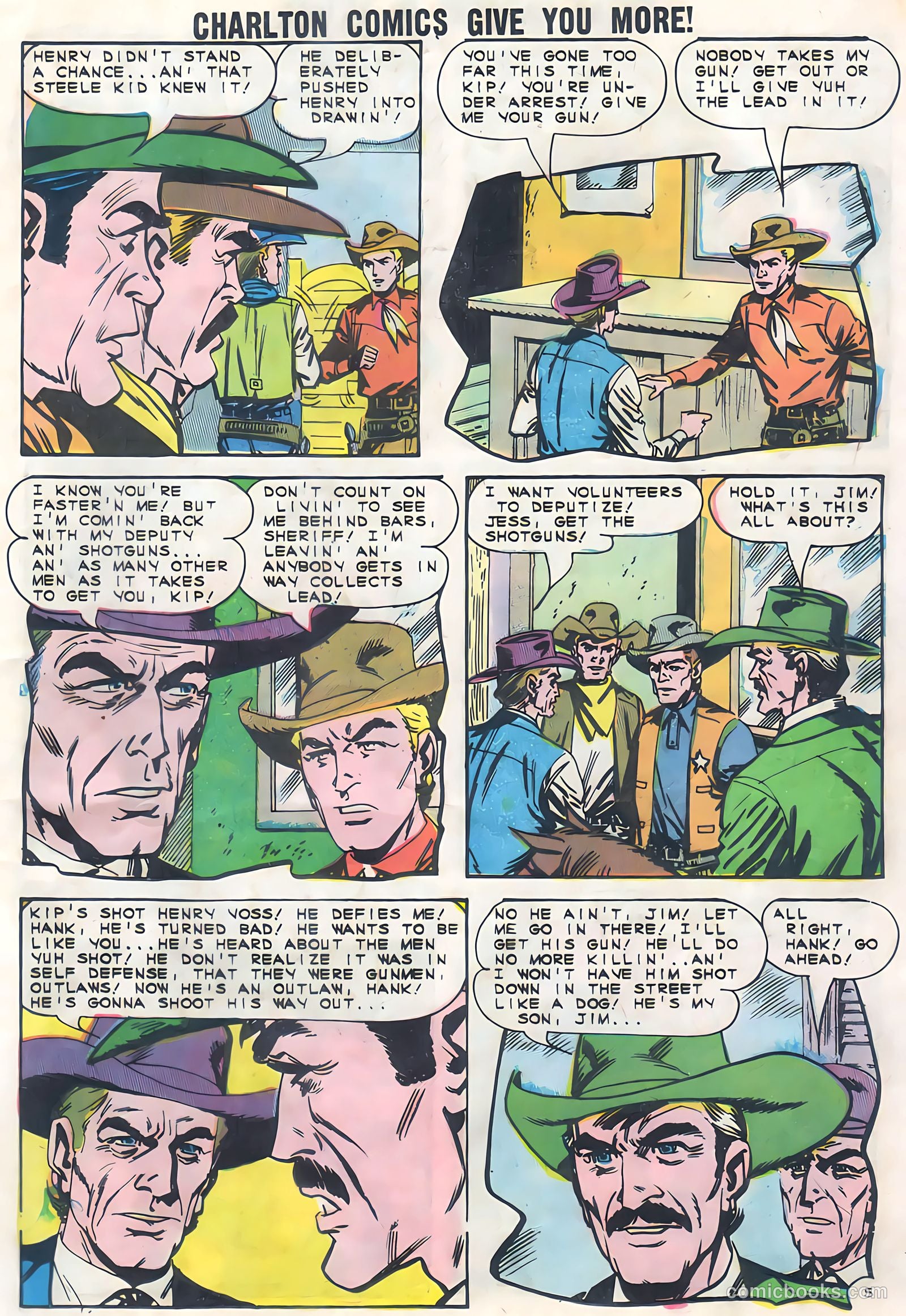 Texas Rangers in Action #45 (1964) — page 17 of 36