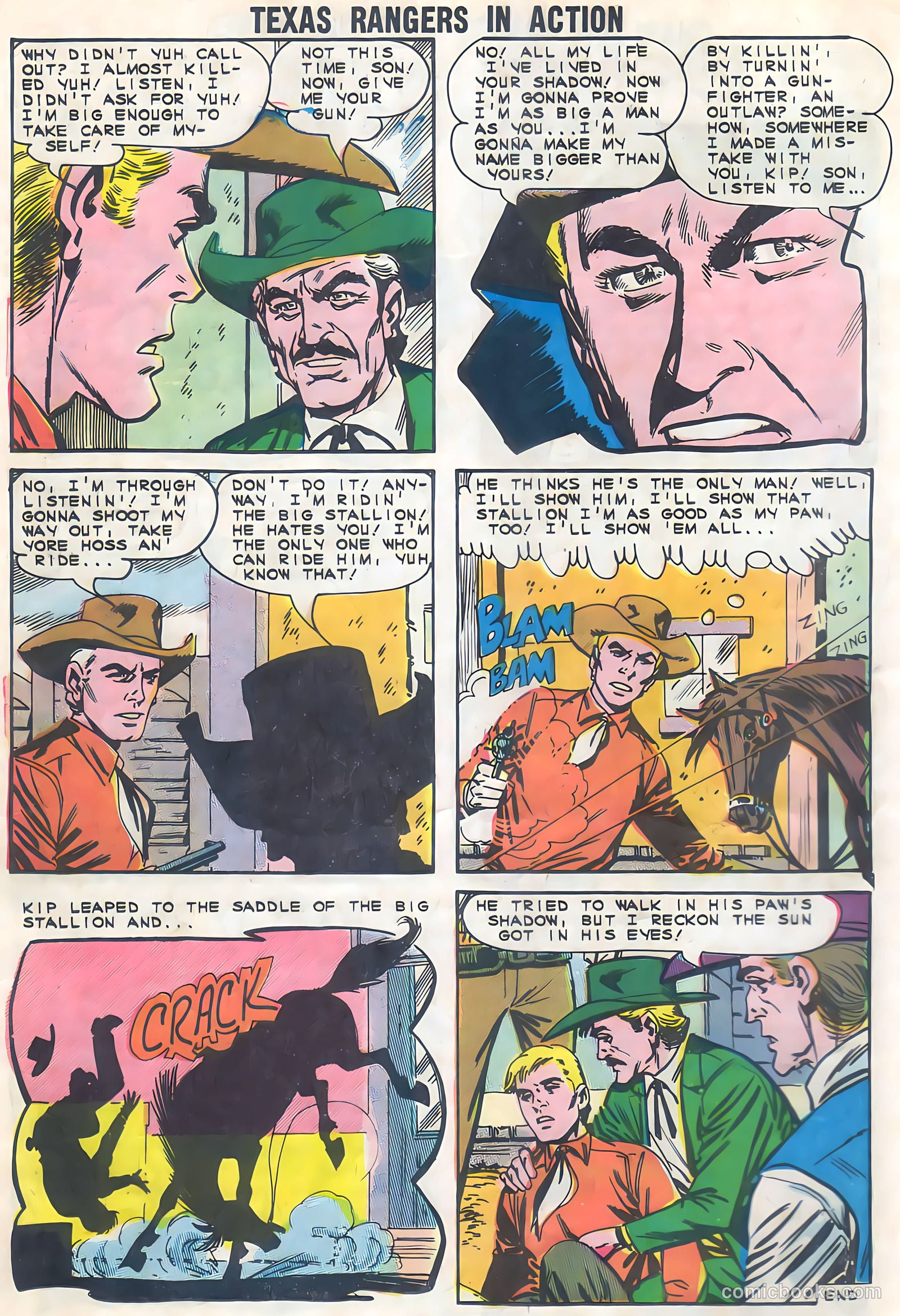 Texas Rangers in Action #45 (1964) — page 18 of 36