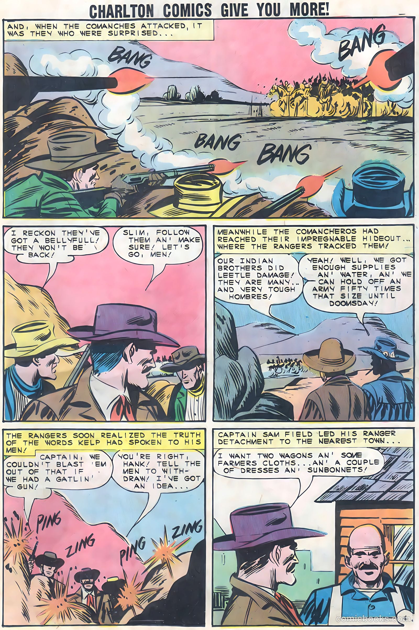 Texas Rangers in Action #45 (1964) — page 25 of 36