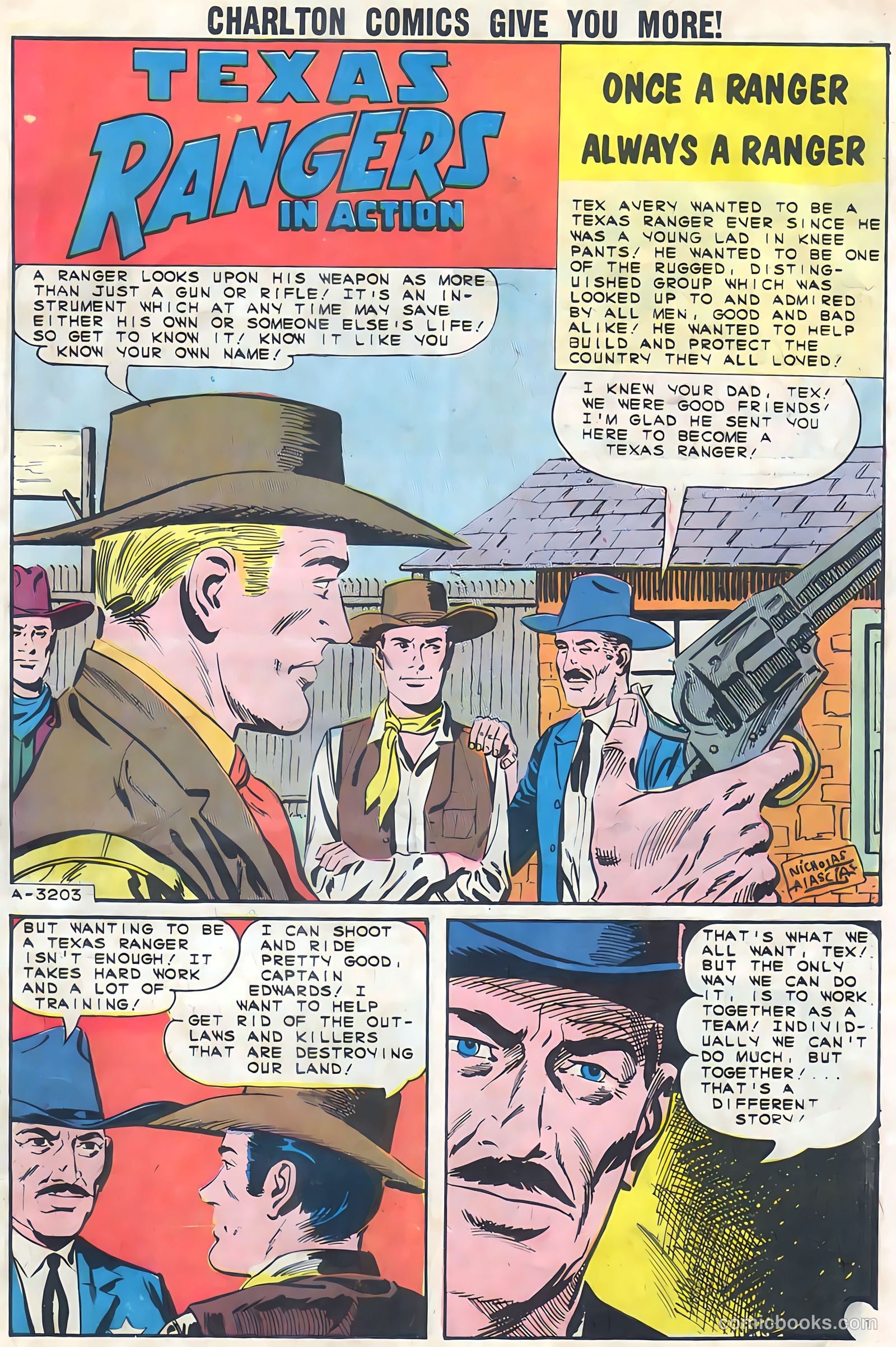 Texas Rangers in Action #45 (1964) — page 27 of 36