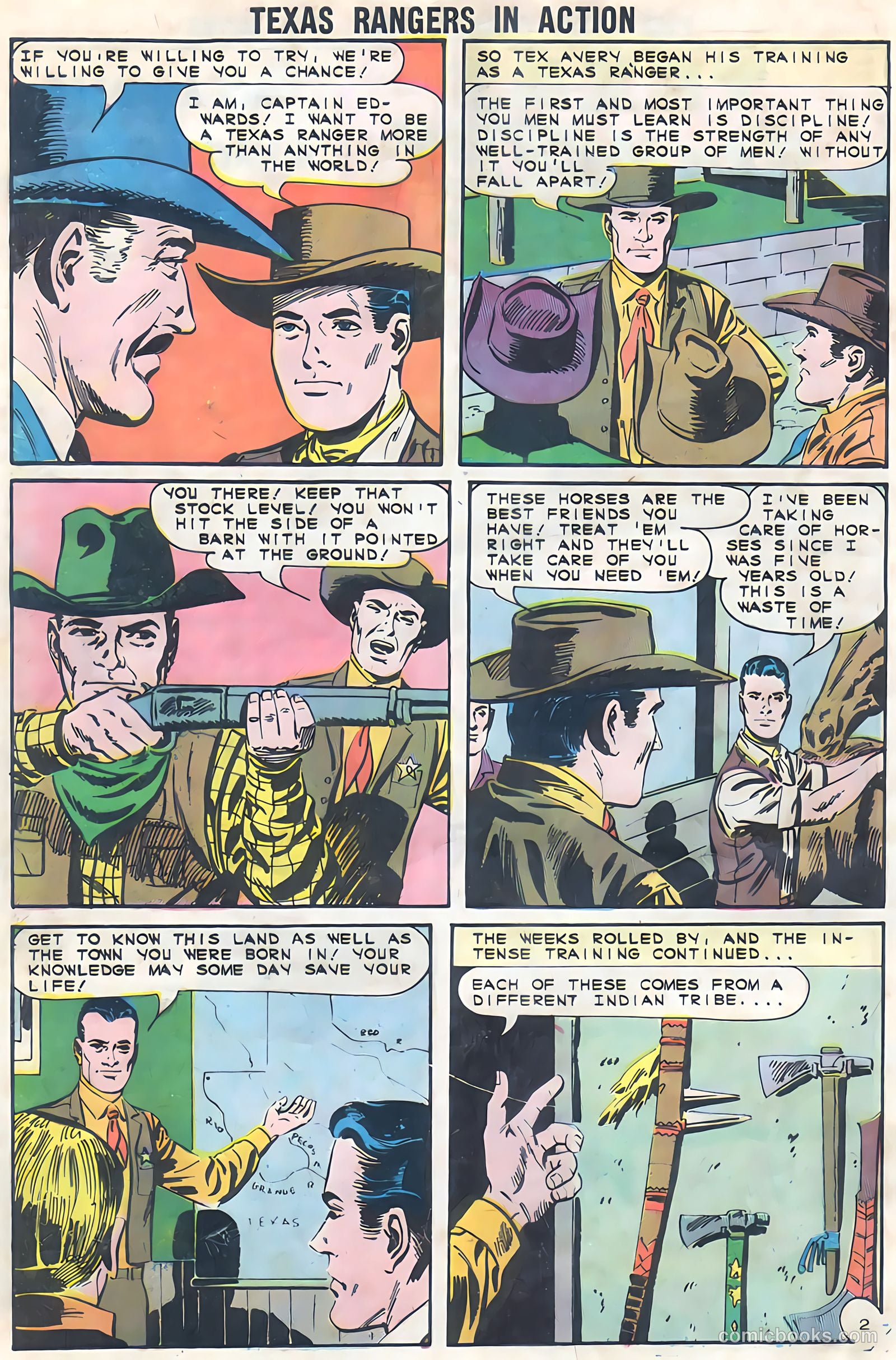 Texas Rangers in Action #45 (1964) — page 28 of 36