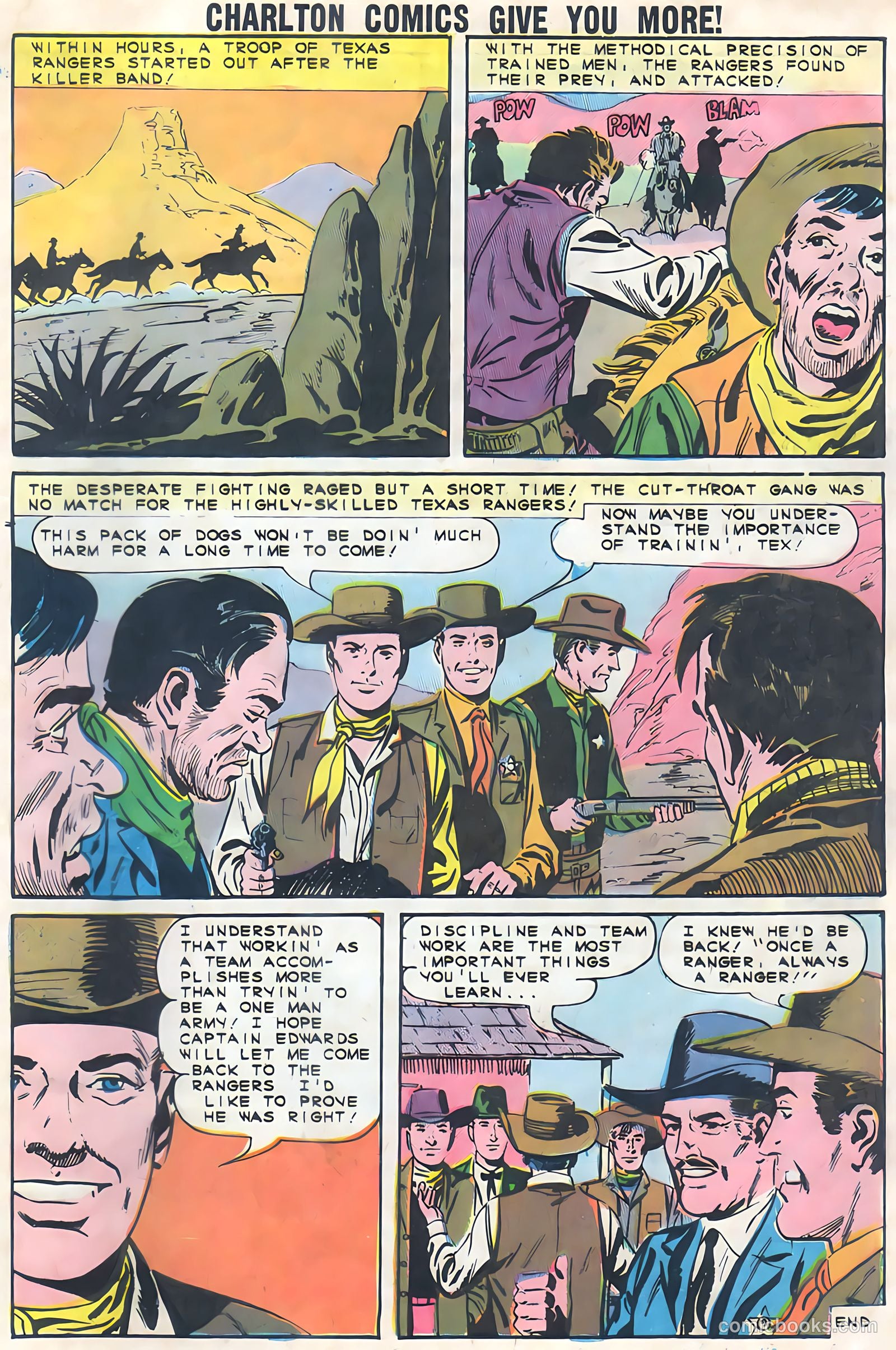 Texas Rangers in Action #45 (1964) — page 33 of 36