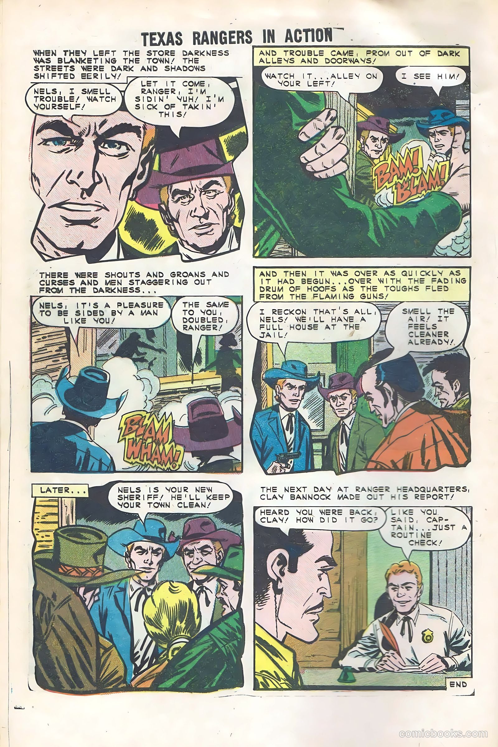 Texas Rangers in Action #46 (1964) — page 8 of 36