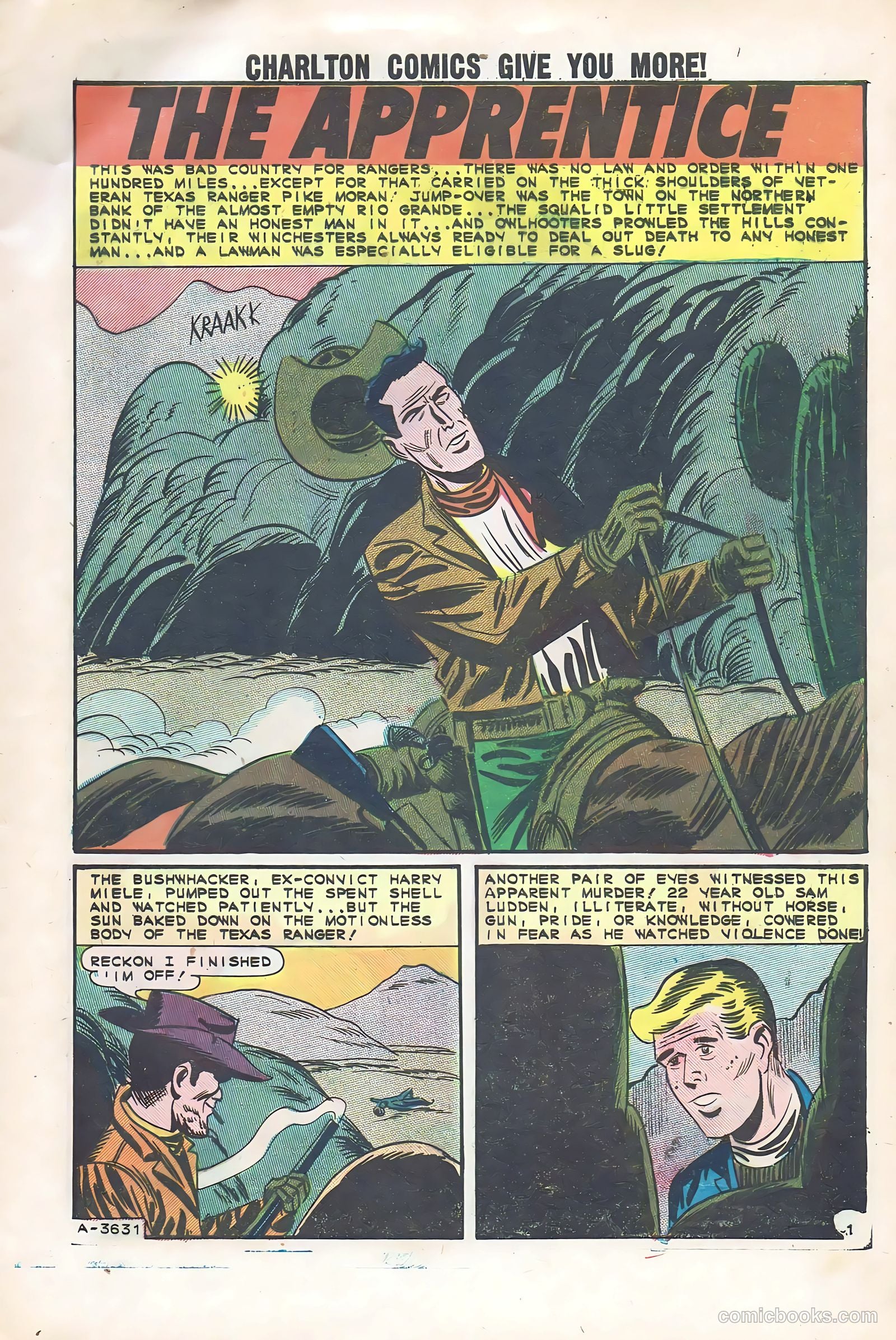Texas Rangers in Action #46 (1964) — page 9 of 36
