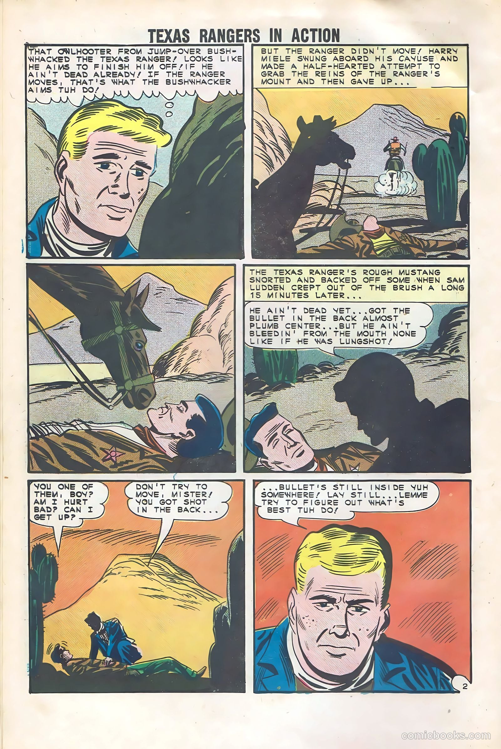 Texas Rangers in Action #46 (1964) — page 10 of 36