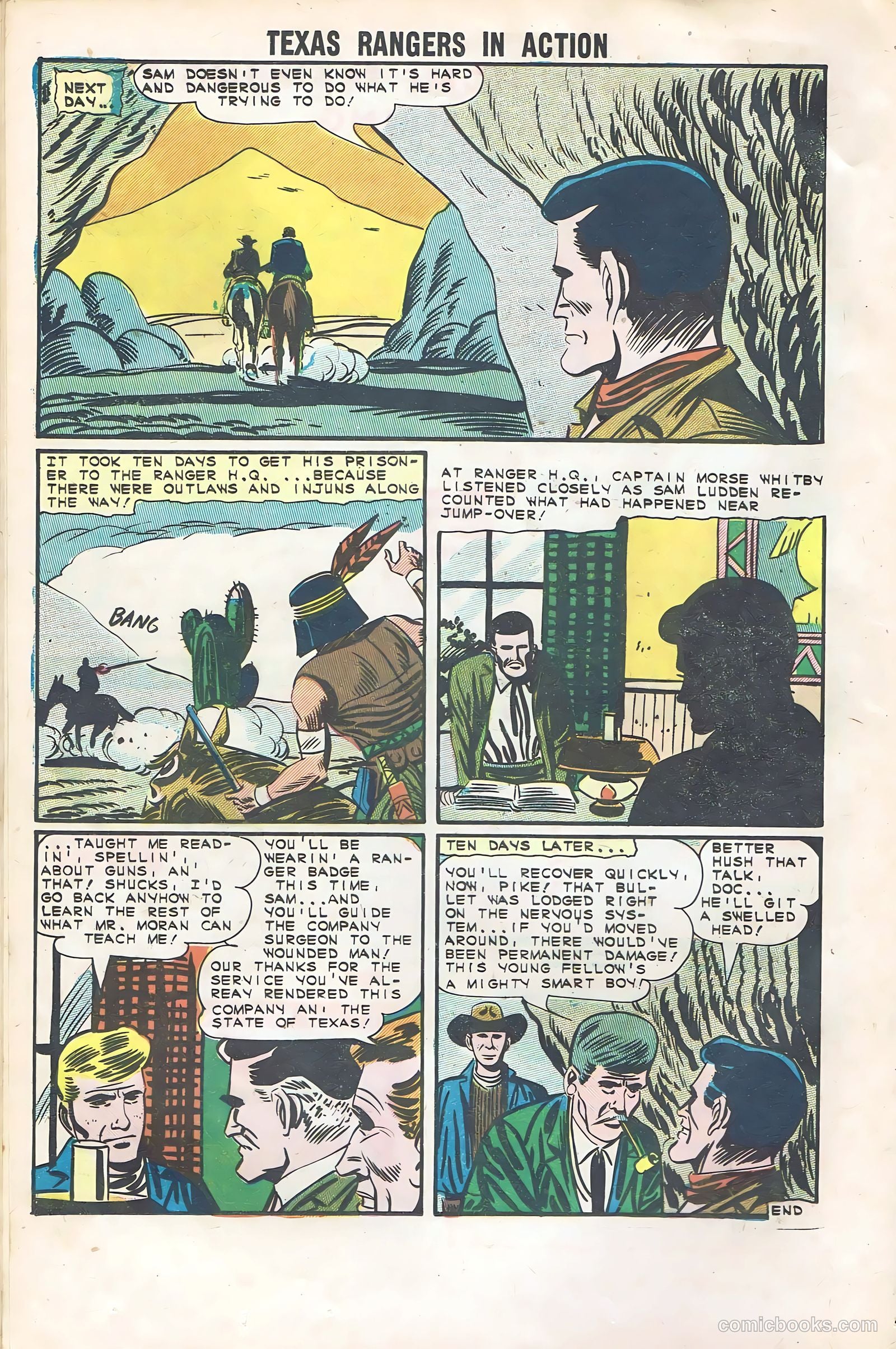 Texas Rangers in Action #46 (1964) — page 16 of 36