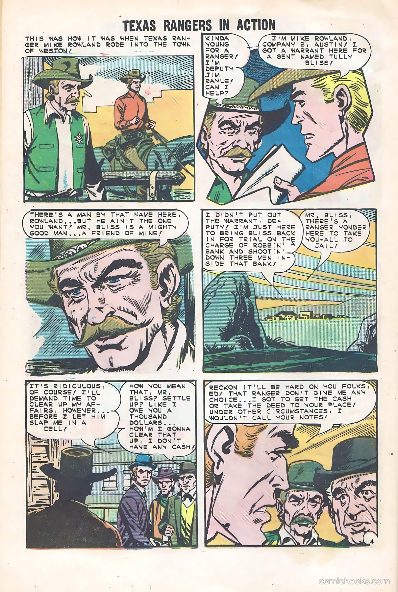 Texas Rangers in Action #46 (1964) — page 24 of 36