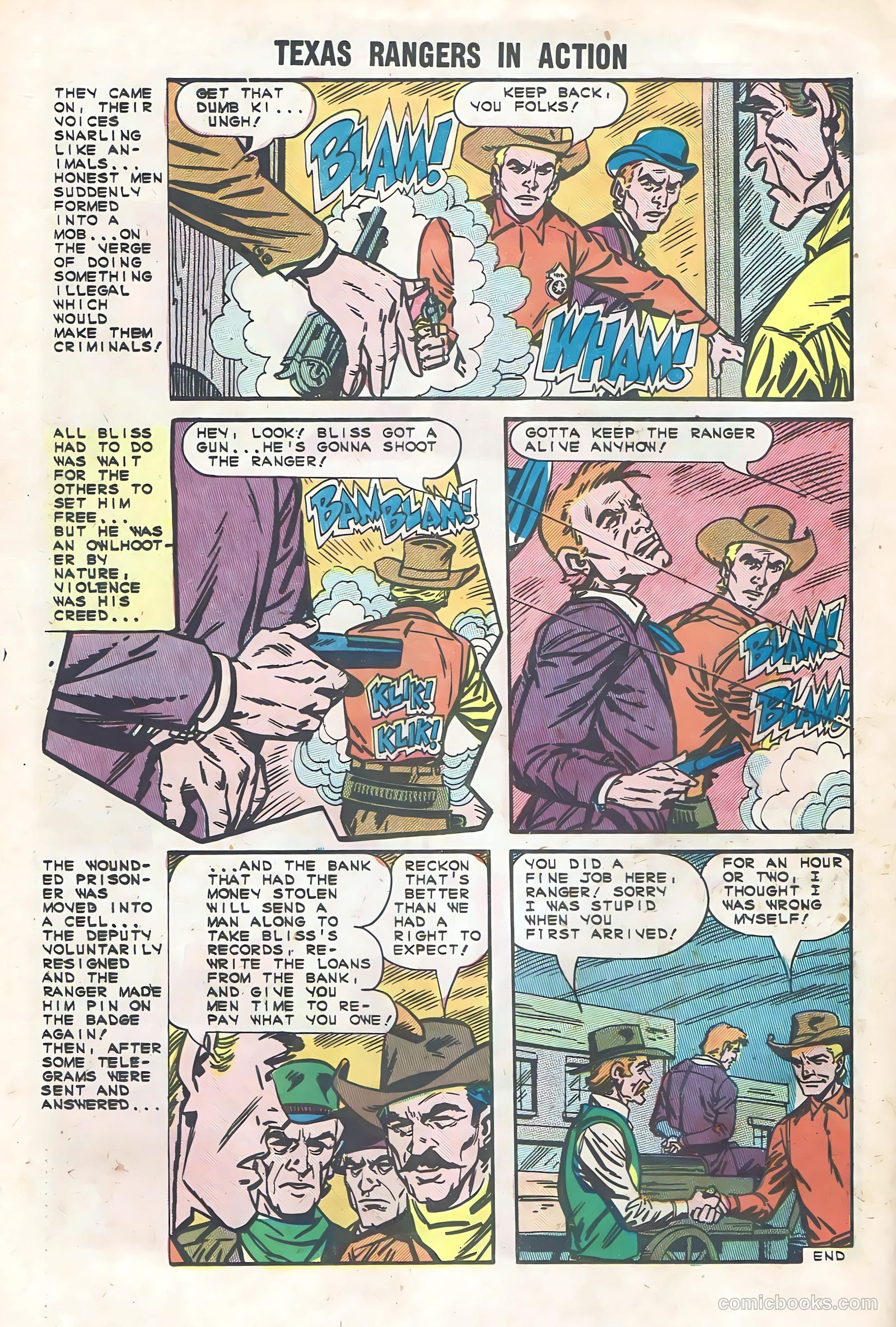 Texas Rangers in Action #46 (1964) — page 26 of 36