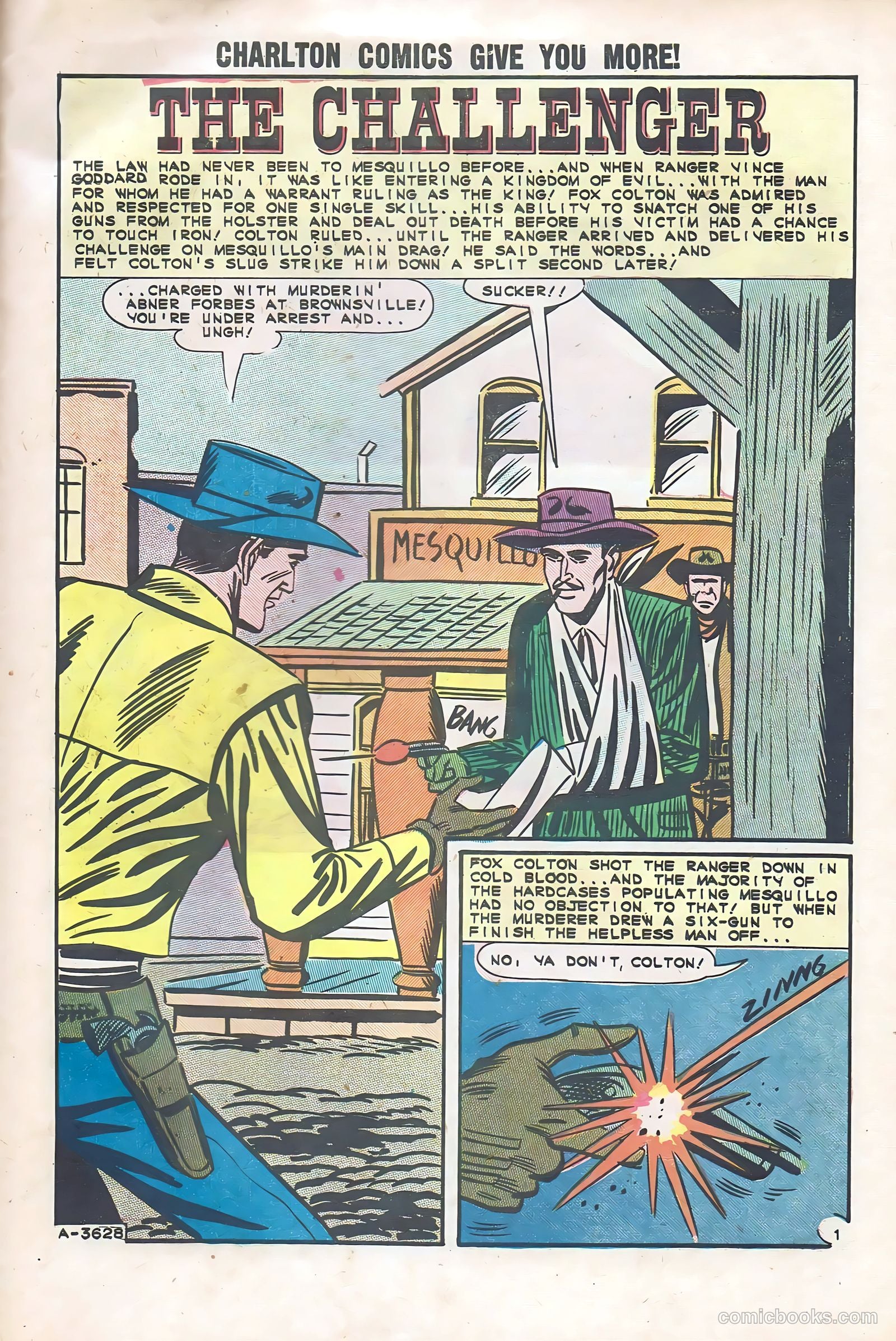 Texas Rangers in Action #46 (1964) — page 27 of 36