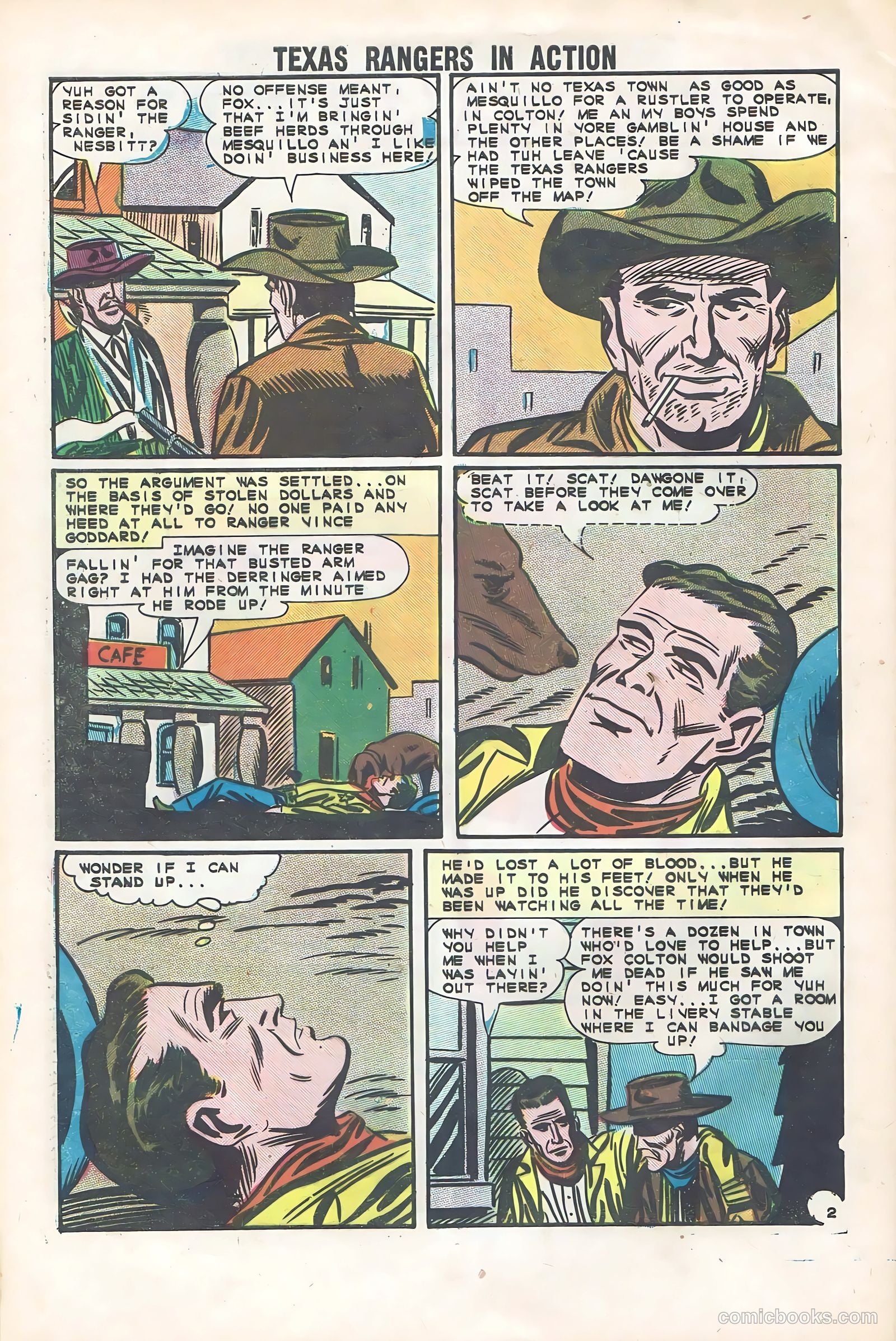 Texas Rangers in Action #46 (1964) — page 28 of 36