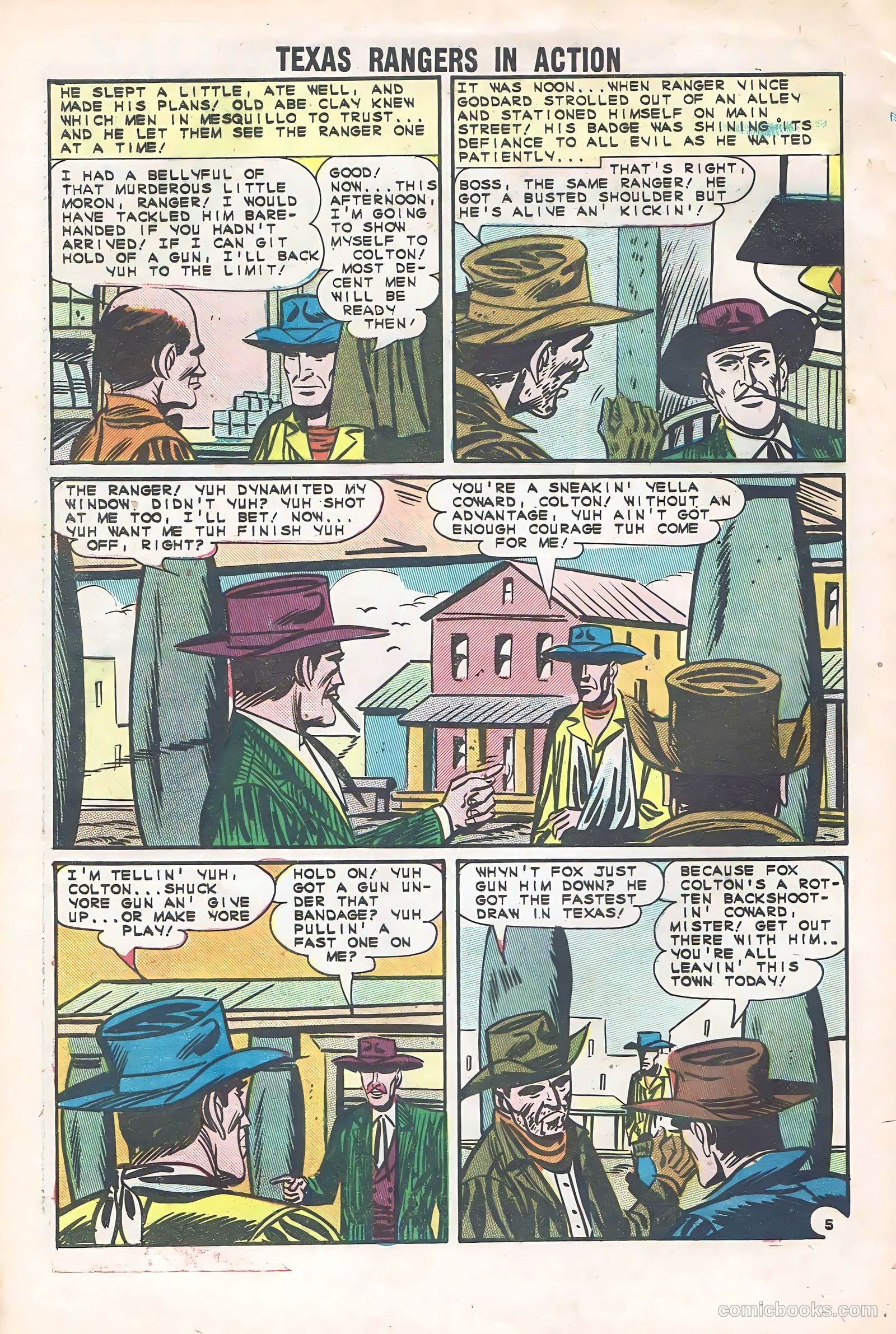 Texas Rangers in Action #46 (1964) — page 32 of 36